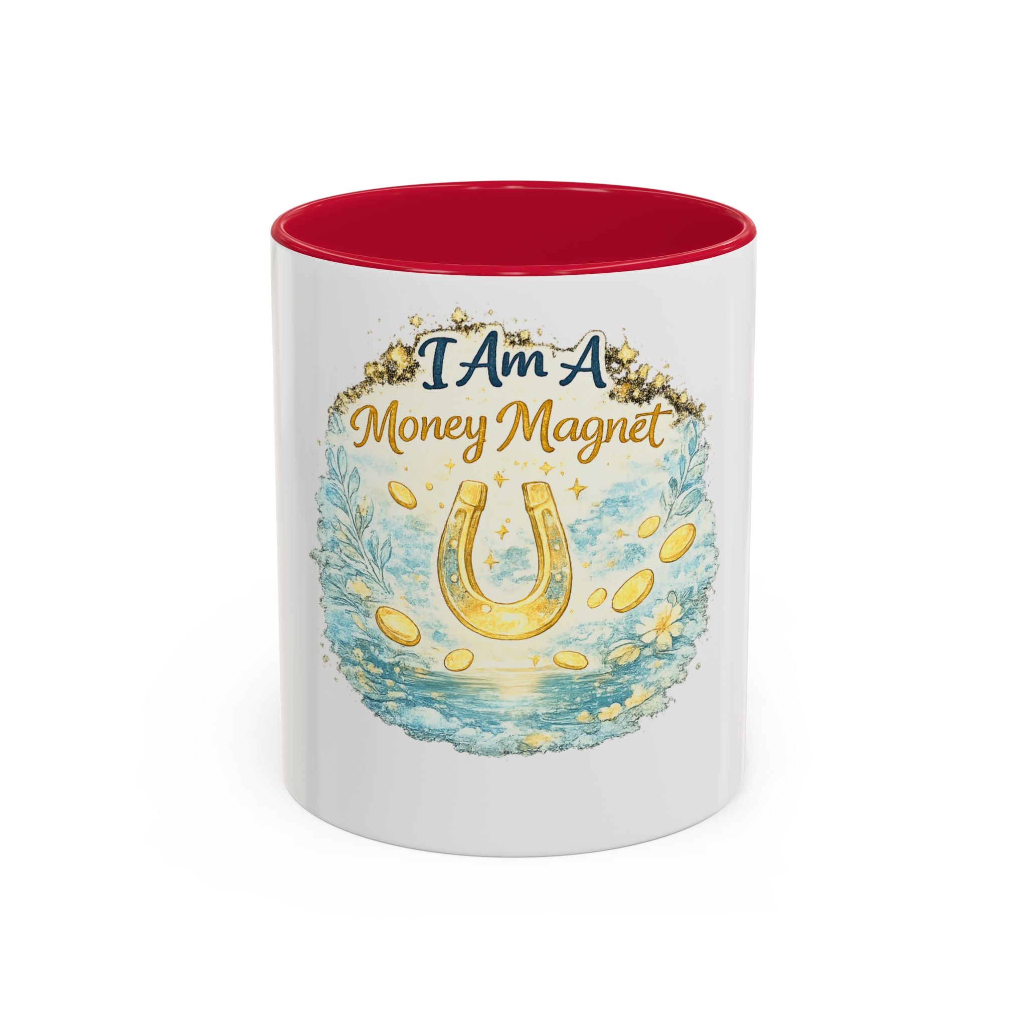 I Am A Money Magnet Mug — Inspirational Luck & Wealth Coffee Cup (11oz/15oz)