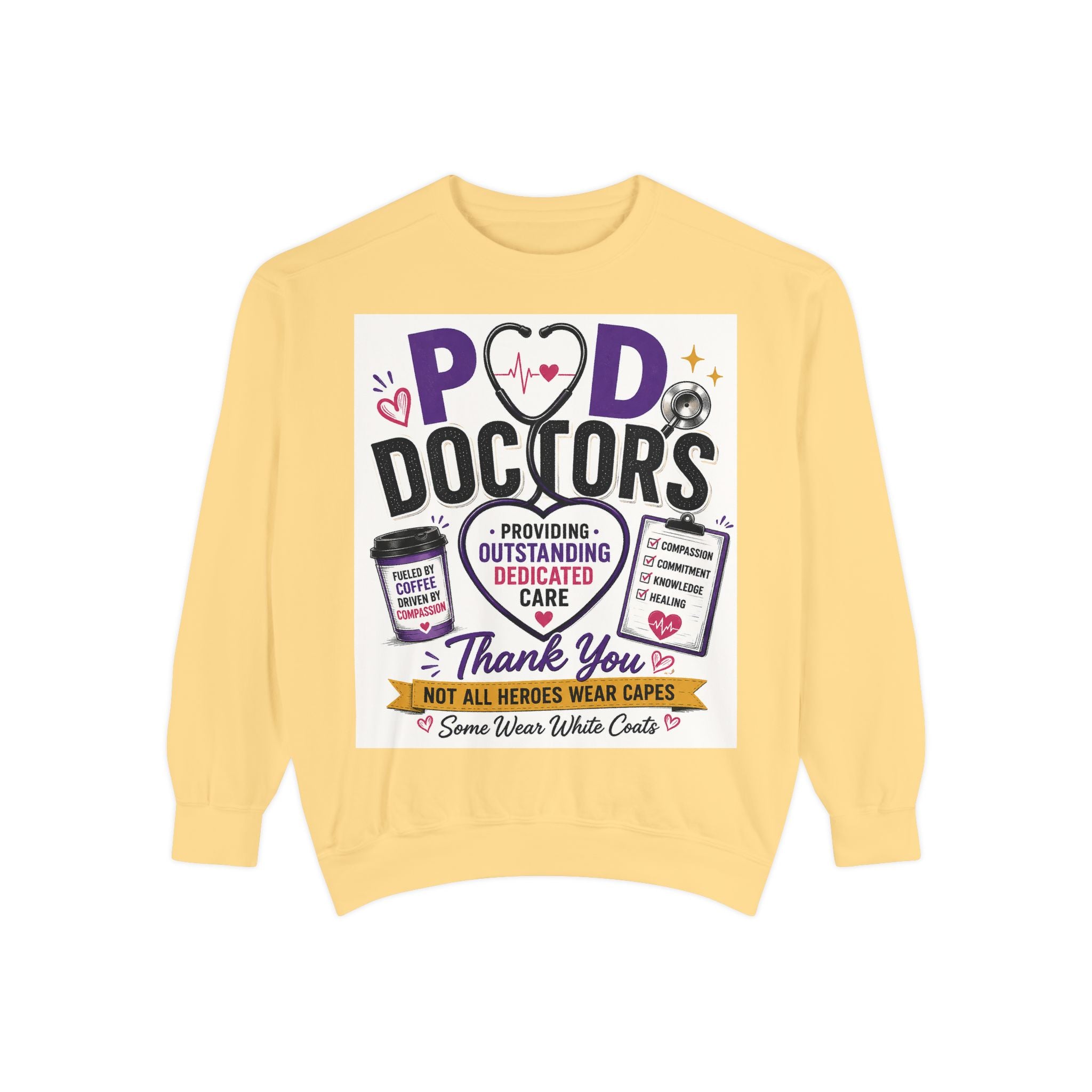 Podiatry Doctors "Thank You" Sweatshirt — Appreciation Crewneck