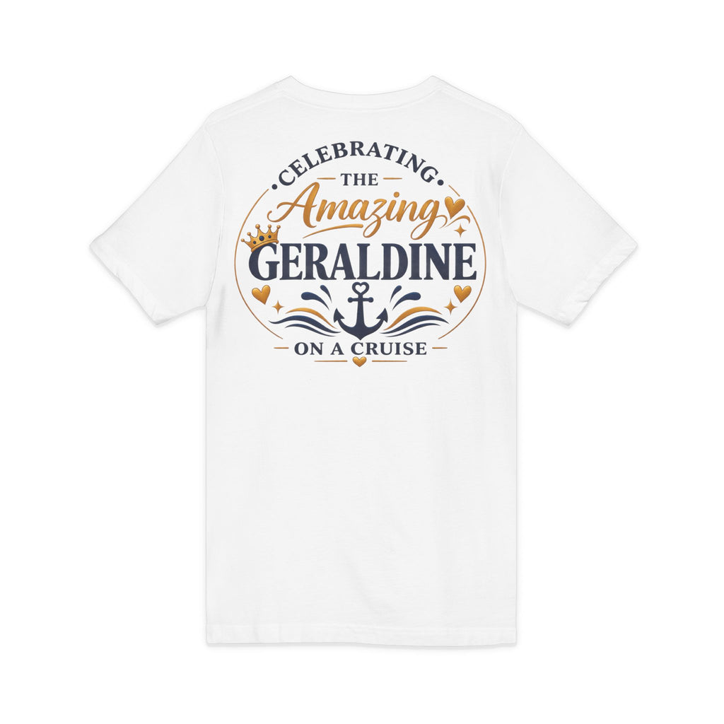Birthday Queen Cruise T‑Shirt — Celebrating the Amazing Geraldine on a Cruise
