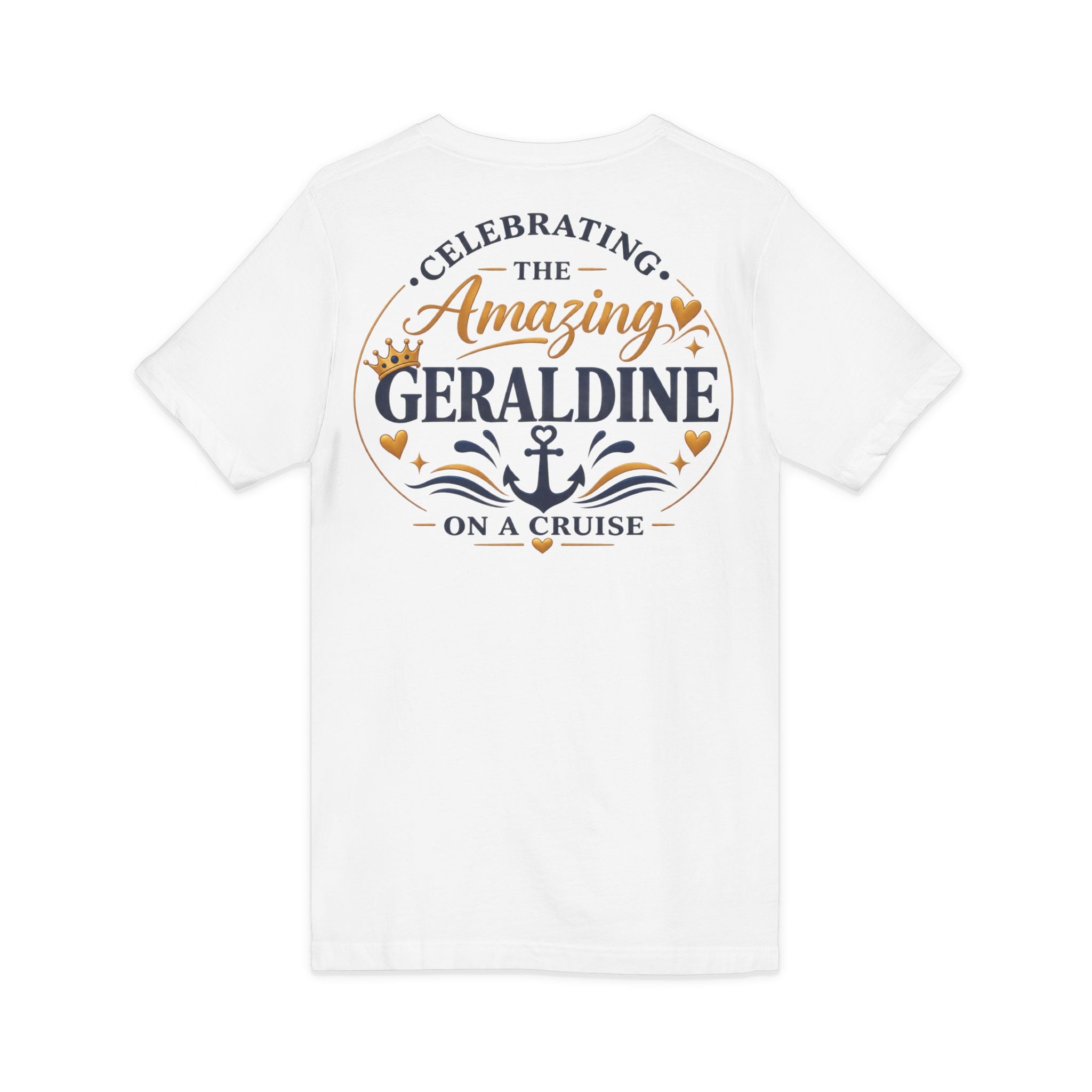 Birthday Queen Cruise T‑Shirt — Celebrating the Amazing Geraldine on a Cruise