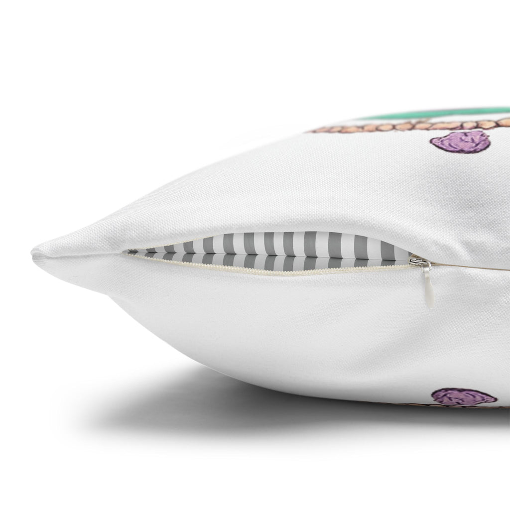Meditation Quotes Pillowcase — "Be Here Now / Just Breathe / I Am Peaceful / Soul Full & Mindful"