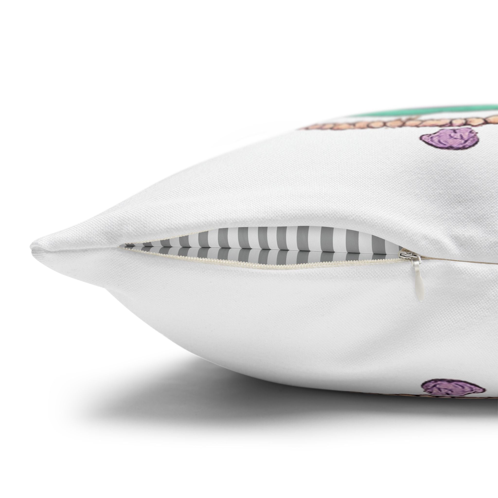 Meditation Quotes Pillowcase — "Be Here Now / Just Breathe / I Am Peaceful / Soul Full & Mindful"