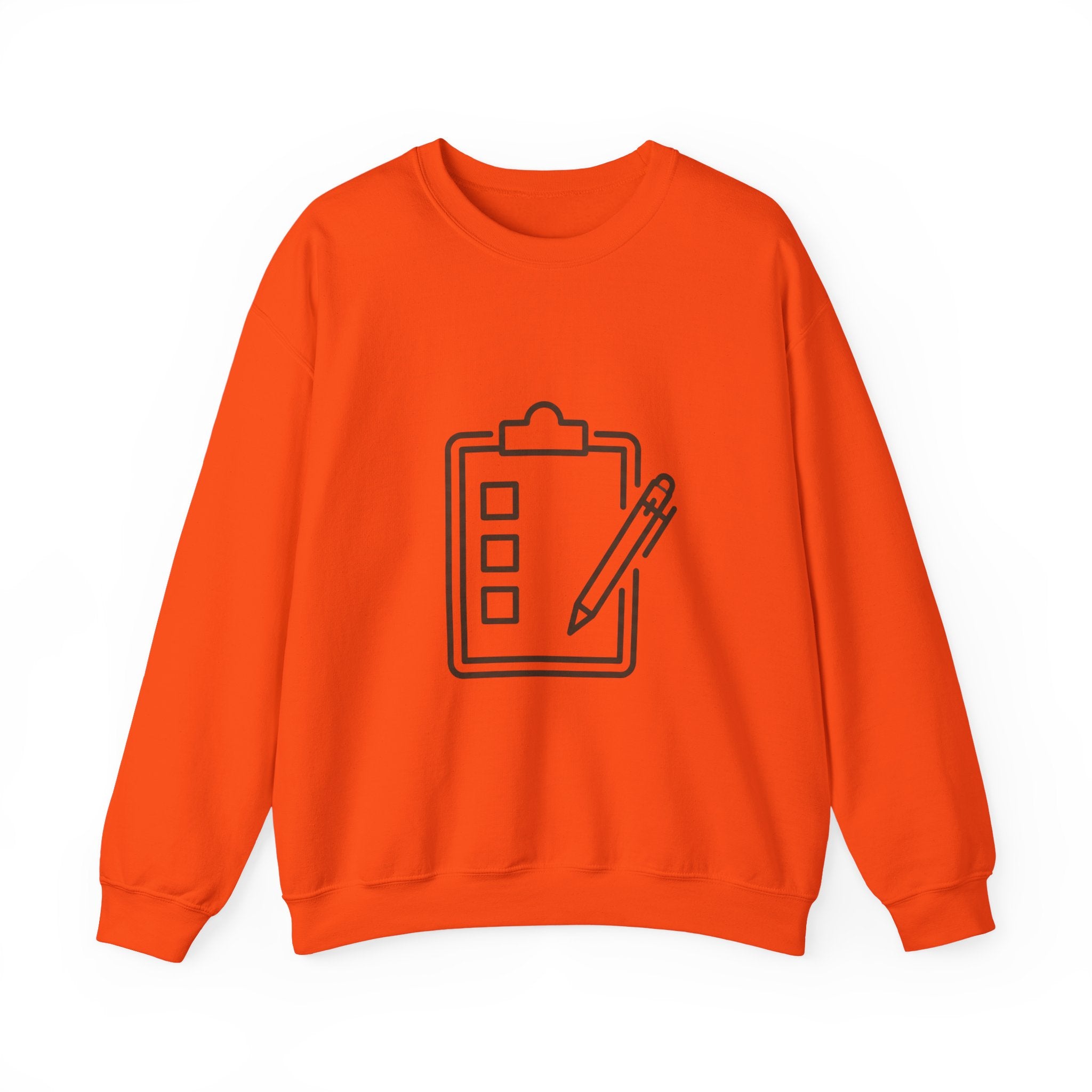 Checklist Crewneck Sweatshirt — Minimal Planner Icon Pullover