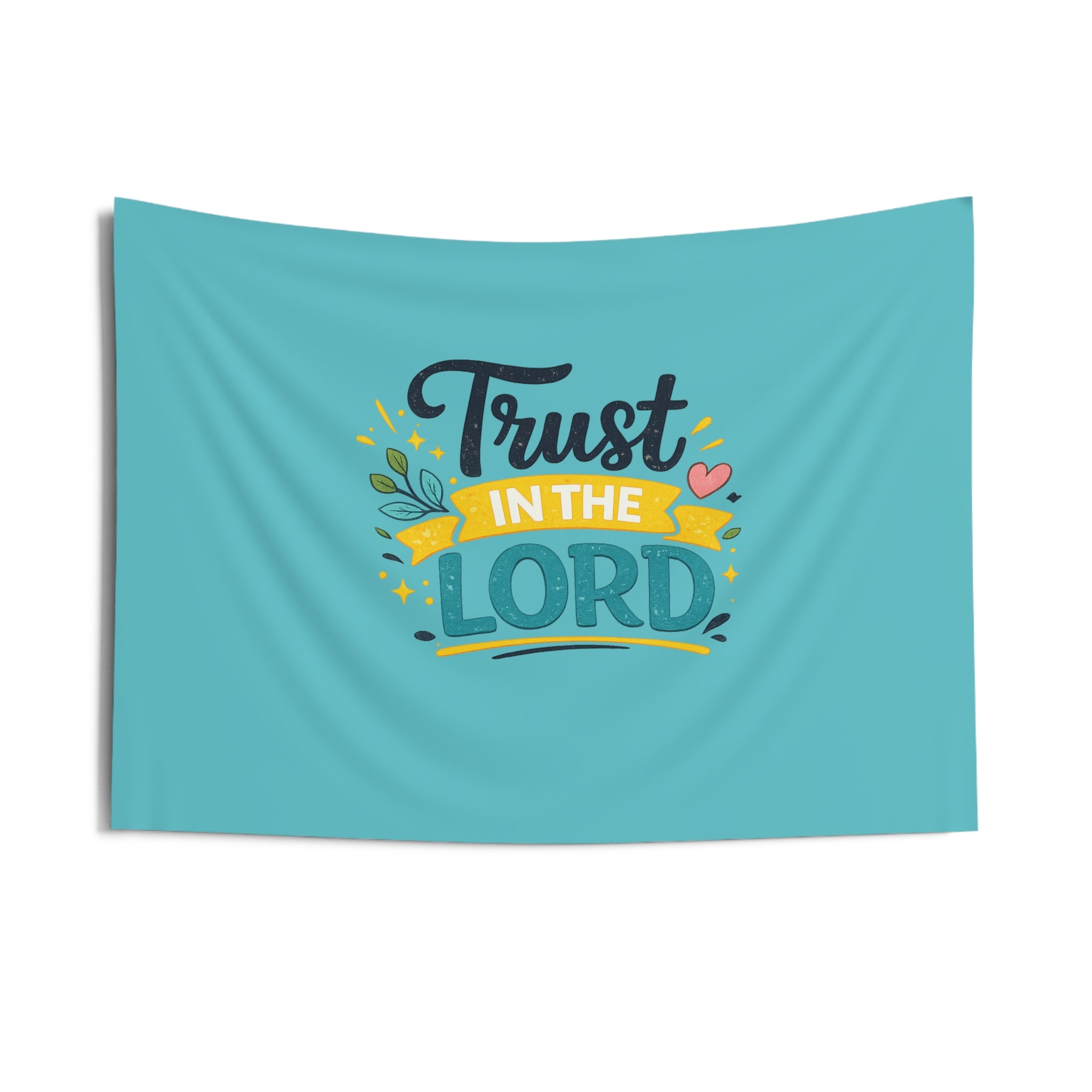 Trust in the Lord Wall Tapestry — Inspirational Christian Home Decor