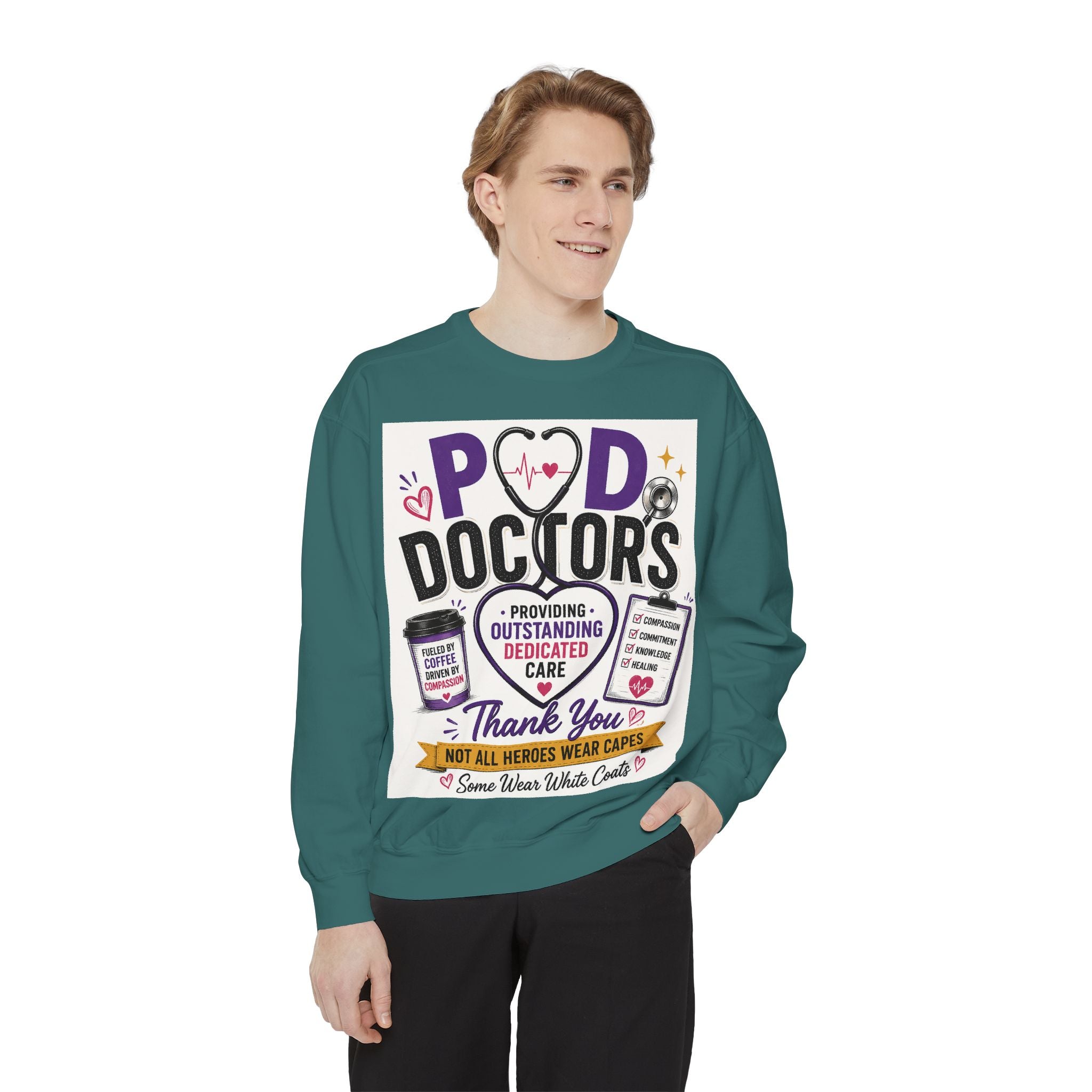 Podiatry Doctors "Thank You" Sweatshirt — Appreciation Crewneck