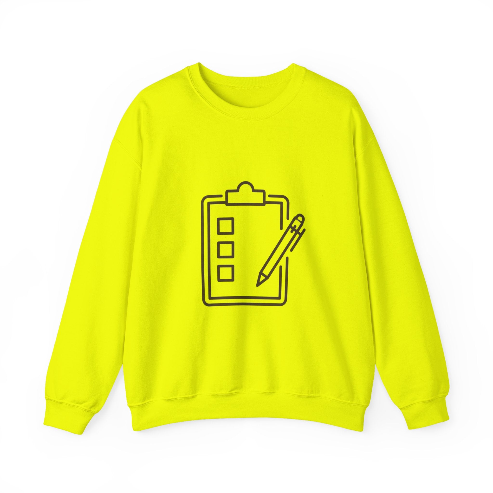Checklist Crewneck Sweatshirt — Minimal Planner Icon Pullover