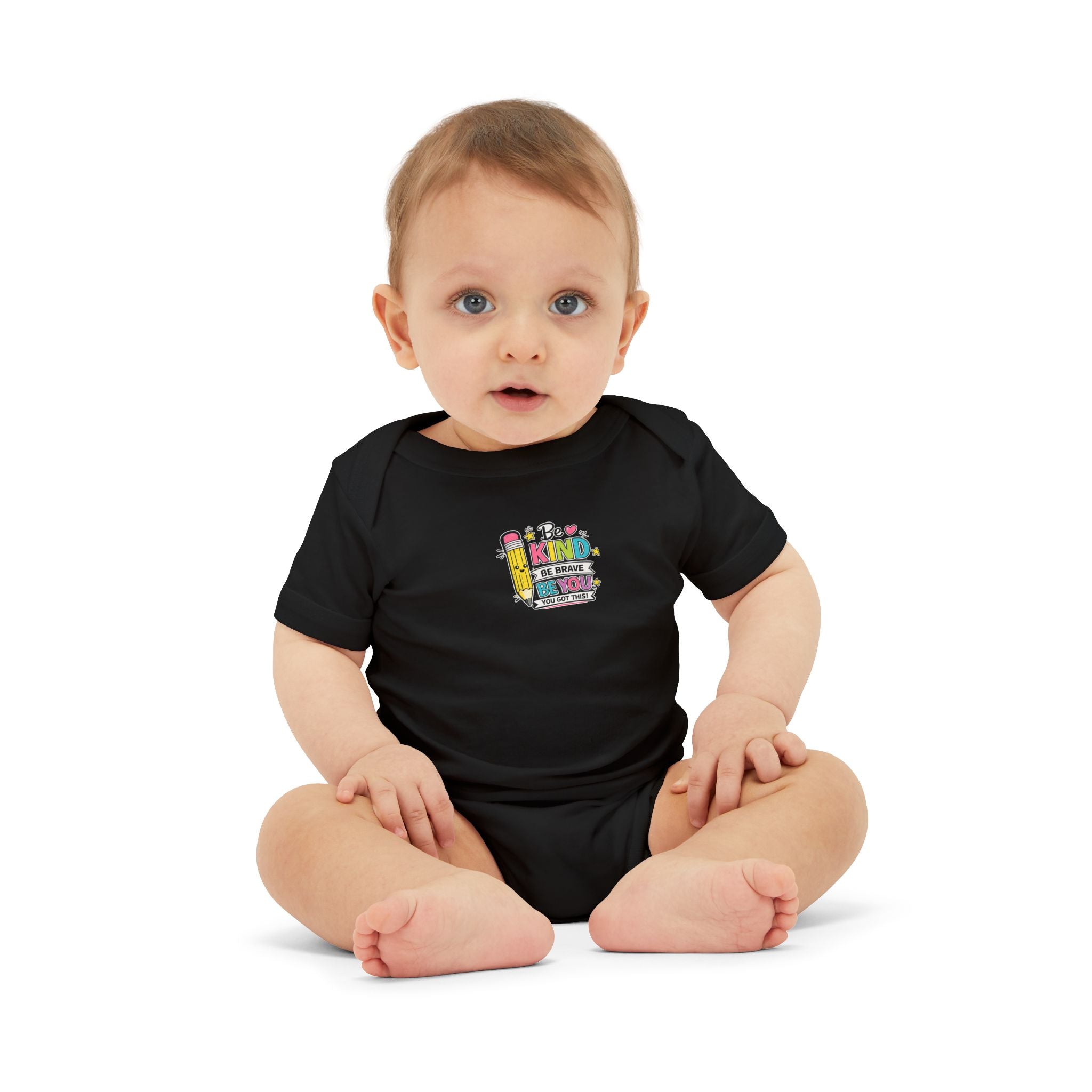 Infant Onesie - Colorful Stacked Books "Read to Me" Baby Bodysuit