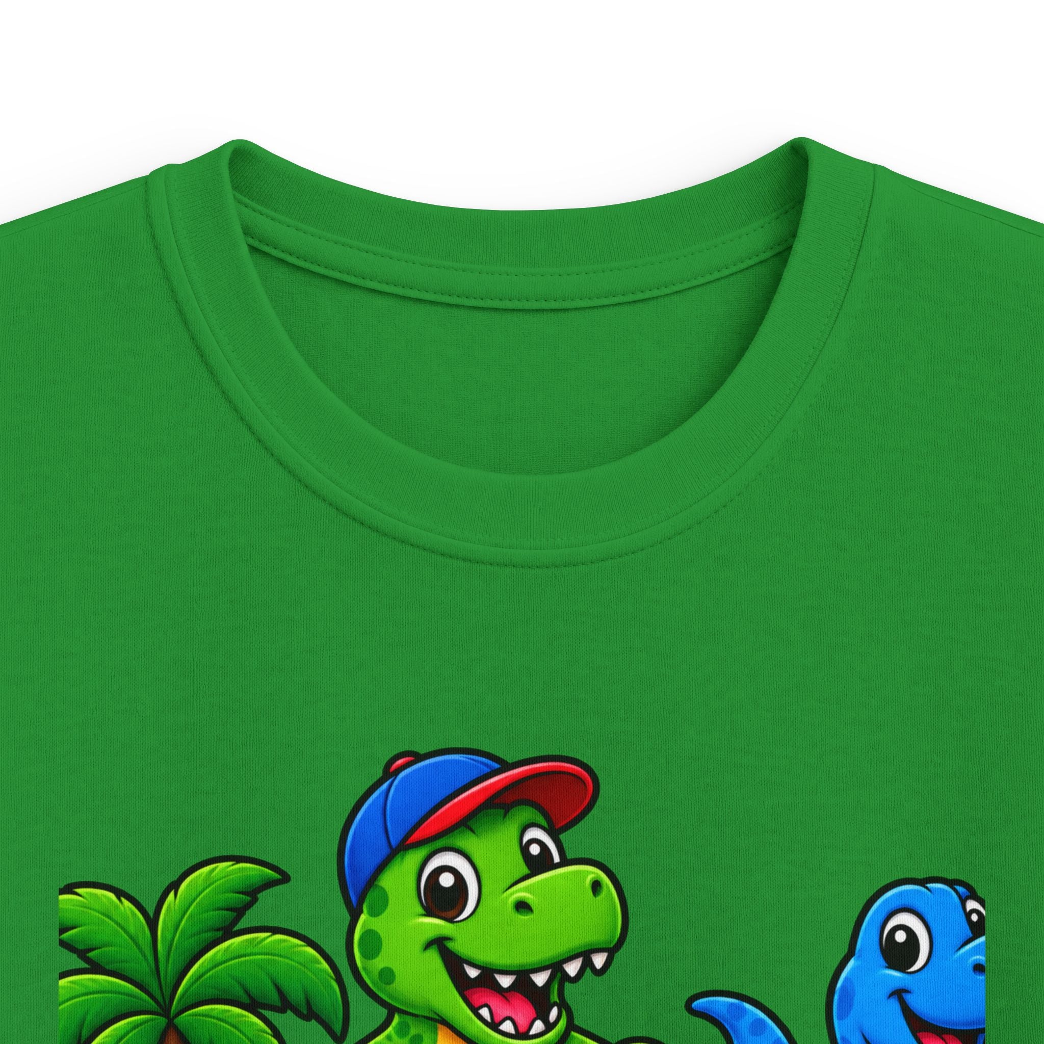 100 Days of School Kids Tee — Cute Dinosaur Celebration Shirt for Preschool & Elementary
