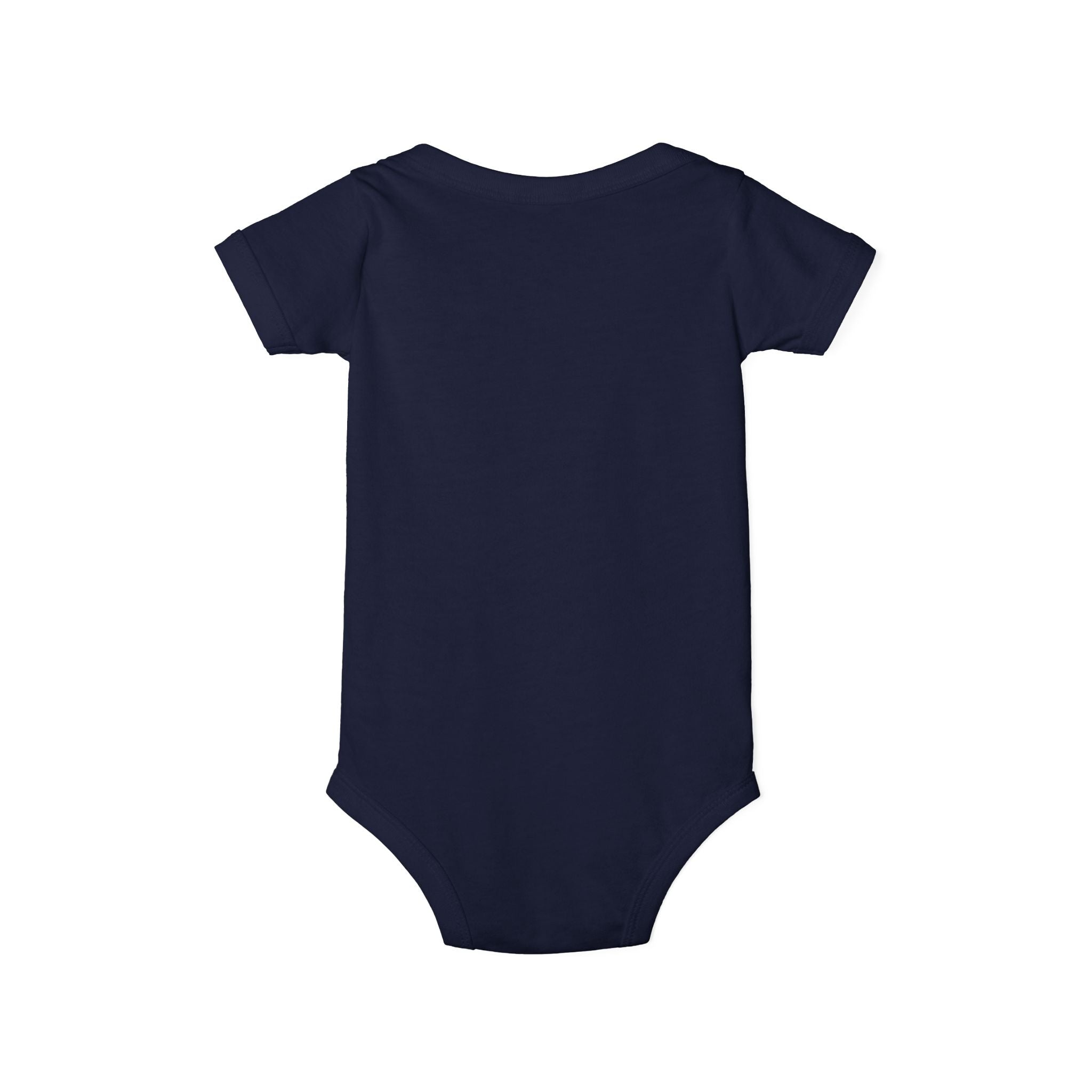 Infant Onesie - 'Team' Colorful Cartoon Character Print Baby Bodysuit