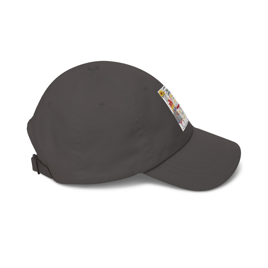Dad Cap — Teacher Appreciation Collage Hat (Thank You, Best Teacher)