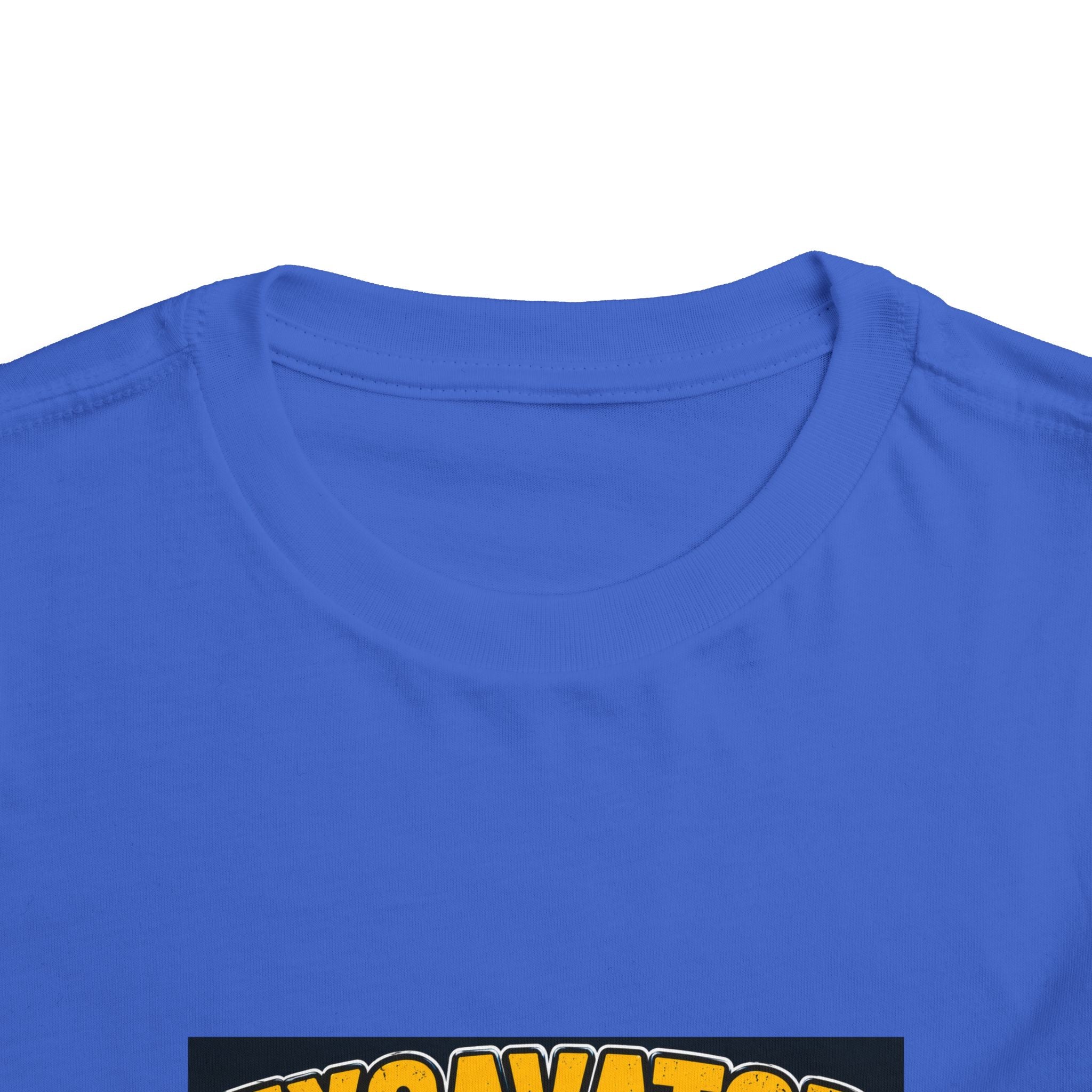 Excavator Toddler Tee — "I Dig Big Dreams" Construction Shirt