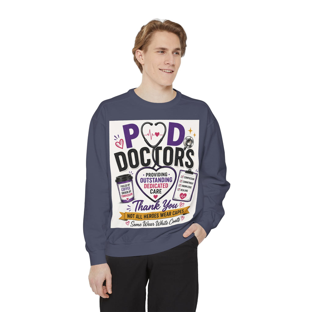 Podiatry Doctors "Thank You" Sweatshirt — Appreciation Crewneck