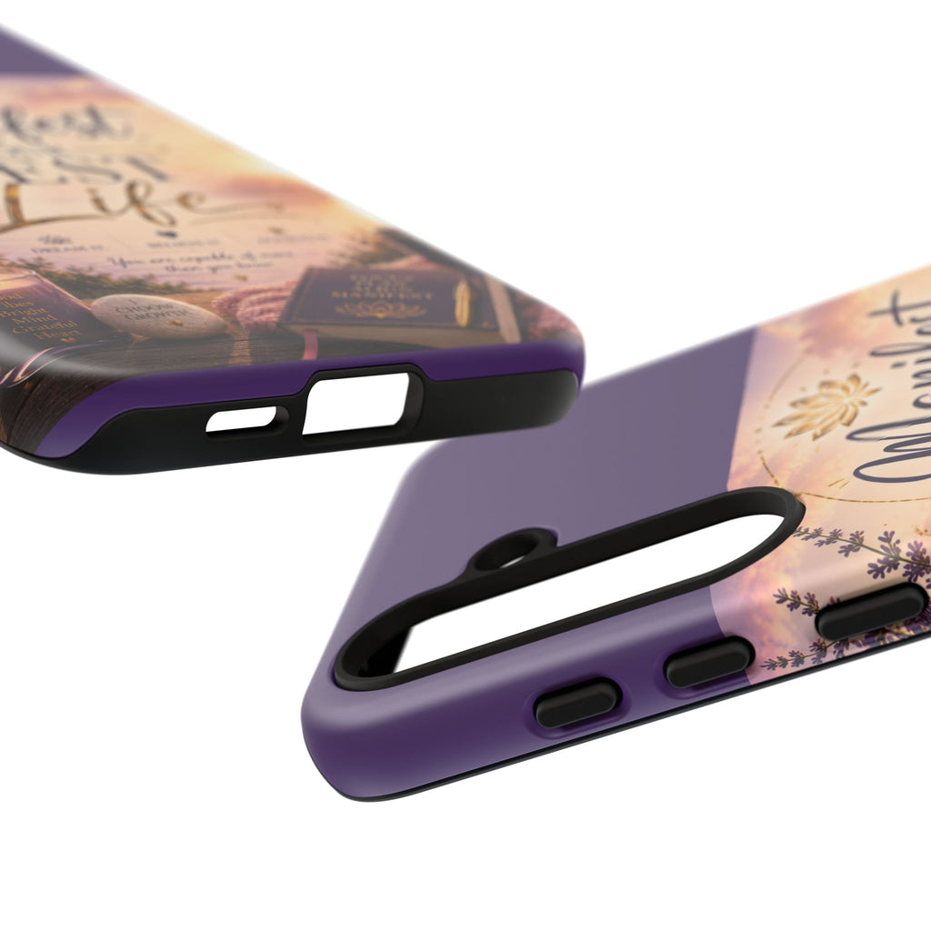 Manifest Your Best Life Phone Case — Inspirational Spiritual Protective Cover