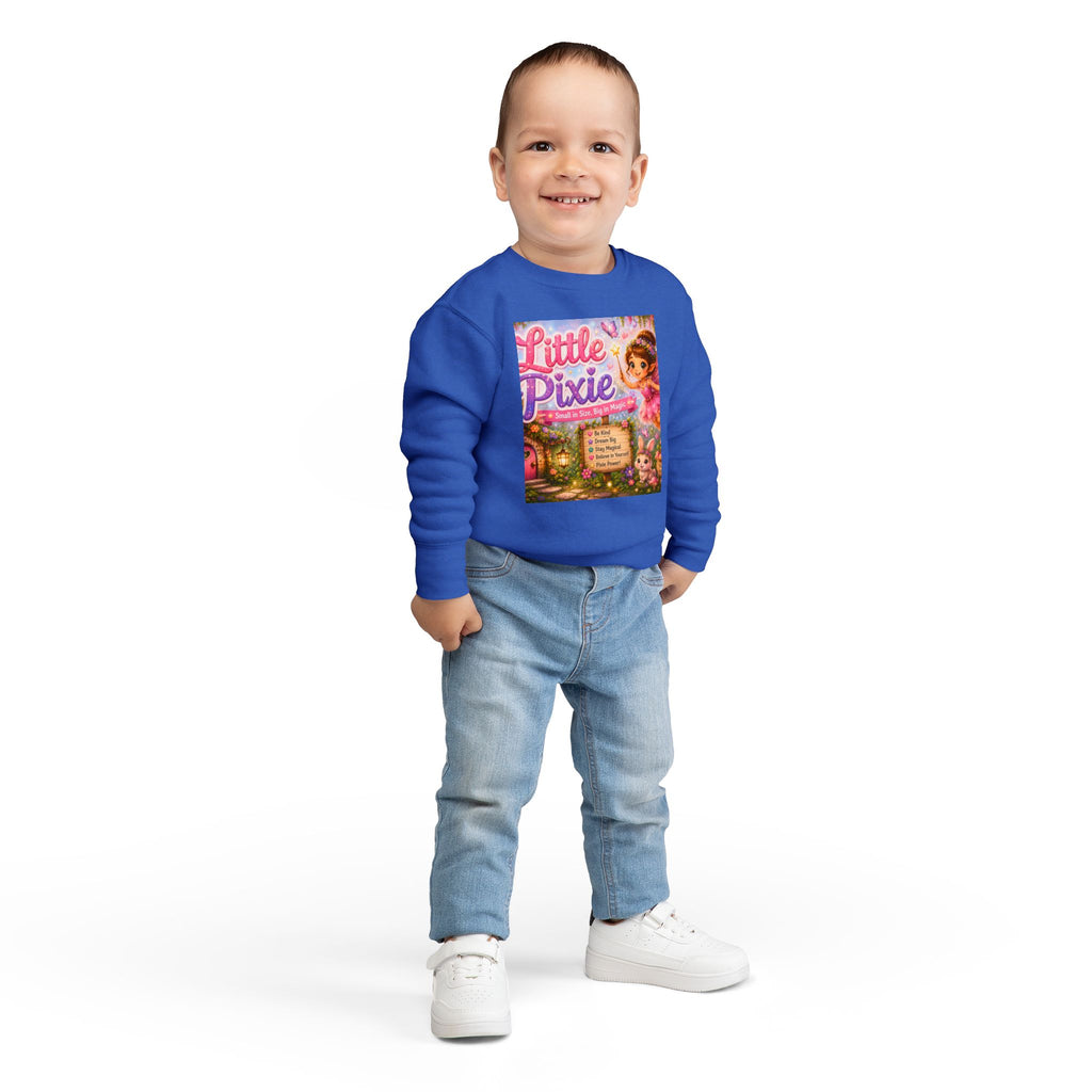 Little Pixie Toddler Sweatshirt - Cute Fairy Graphic Pullover for Kids