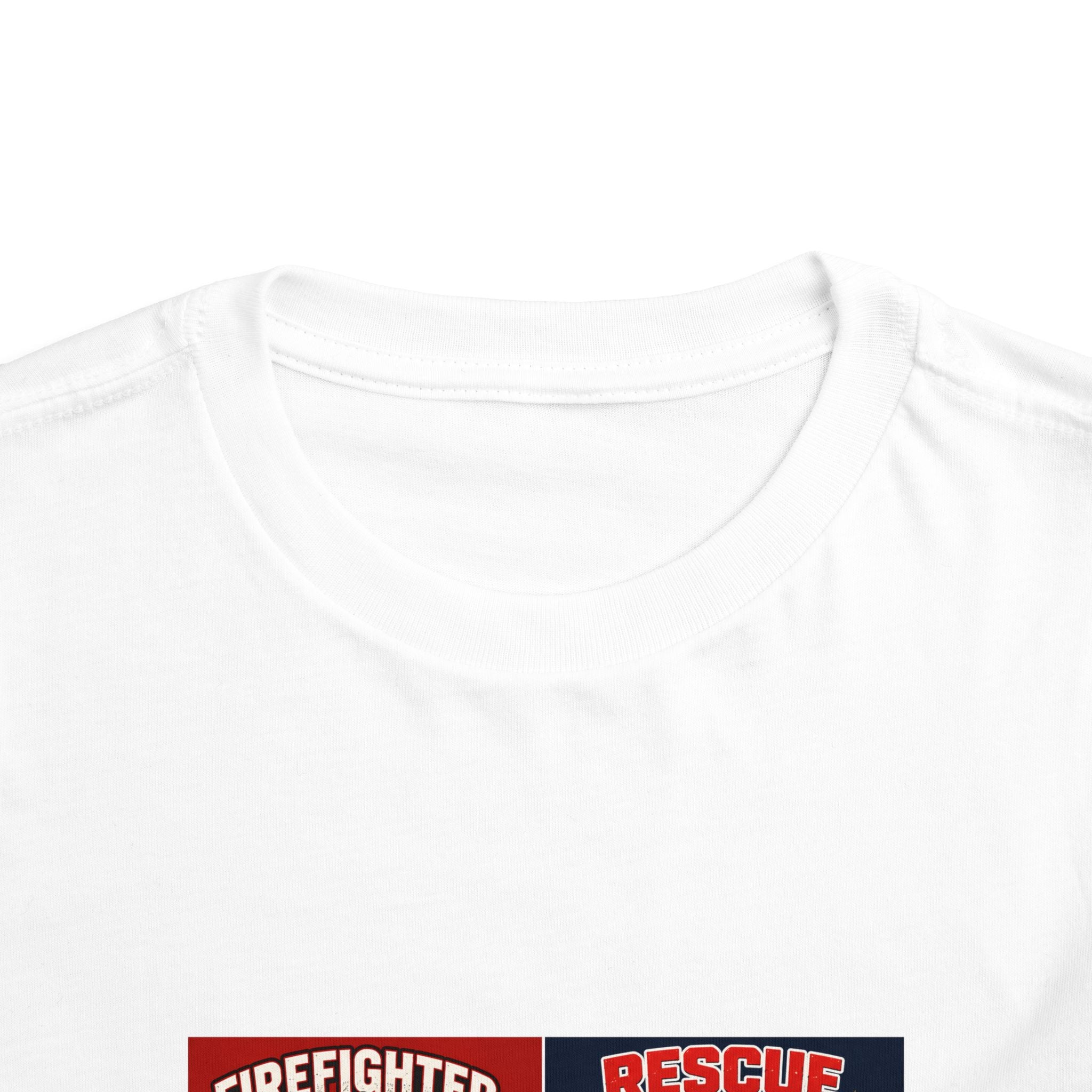 Toddler Firefighter Tee – "Future Firefighter" Rescue Team Brave Hero Kids Shirt