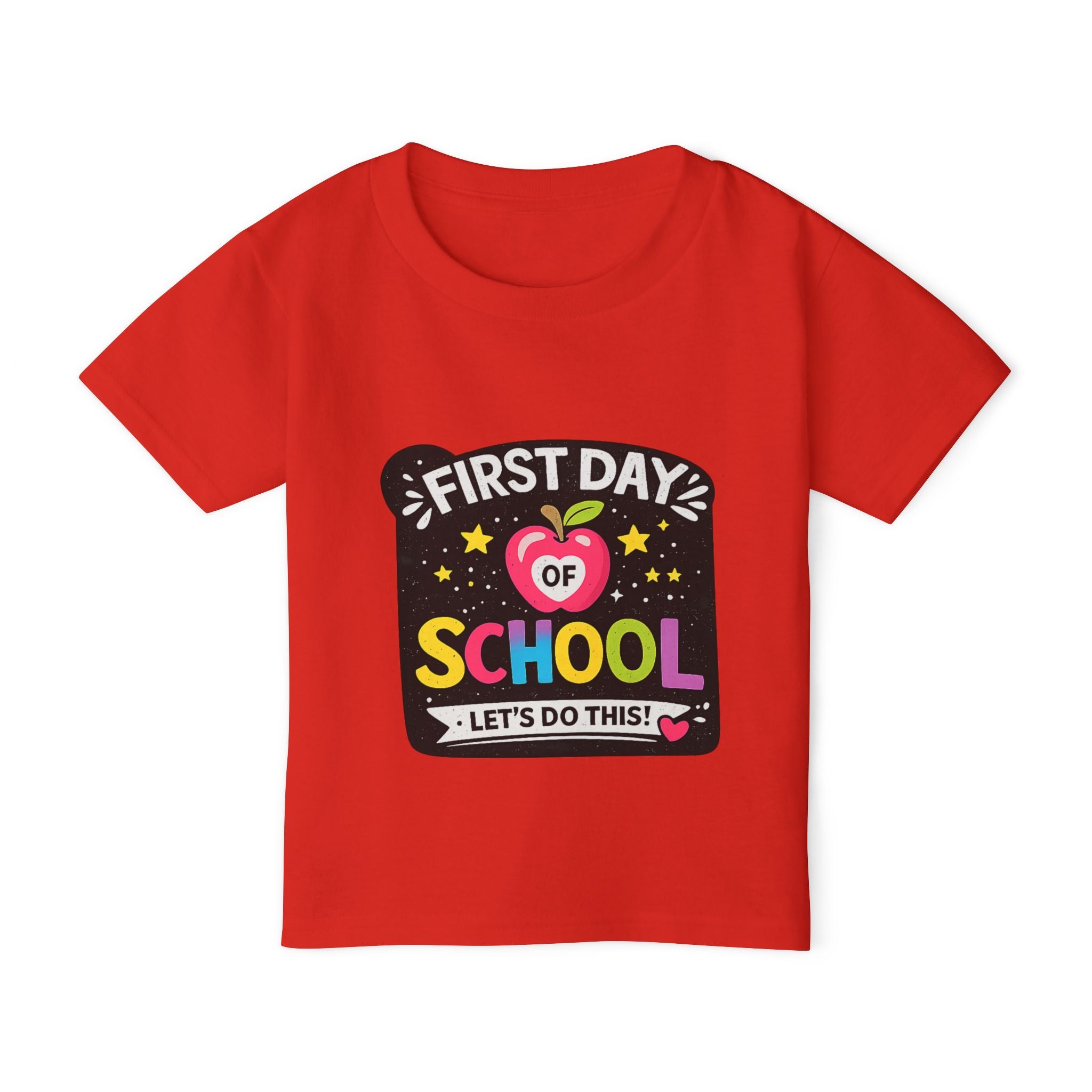 First Day of School Toddler T-Shirt — "Let's Do This!" Back-to-School Tee