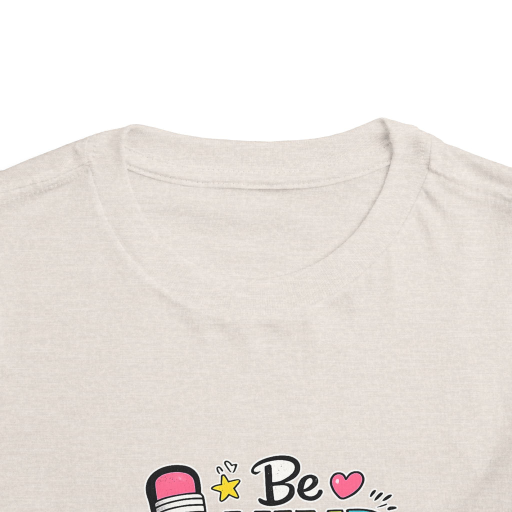 Be Kind Pencil Toddler Tee — "Be Kind, Be Brave, Be You" Inspirational Kids Shirt