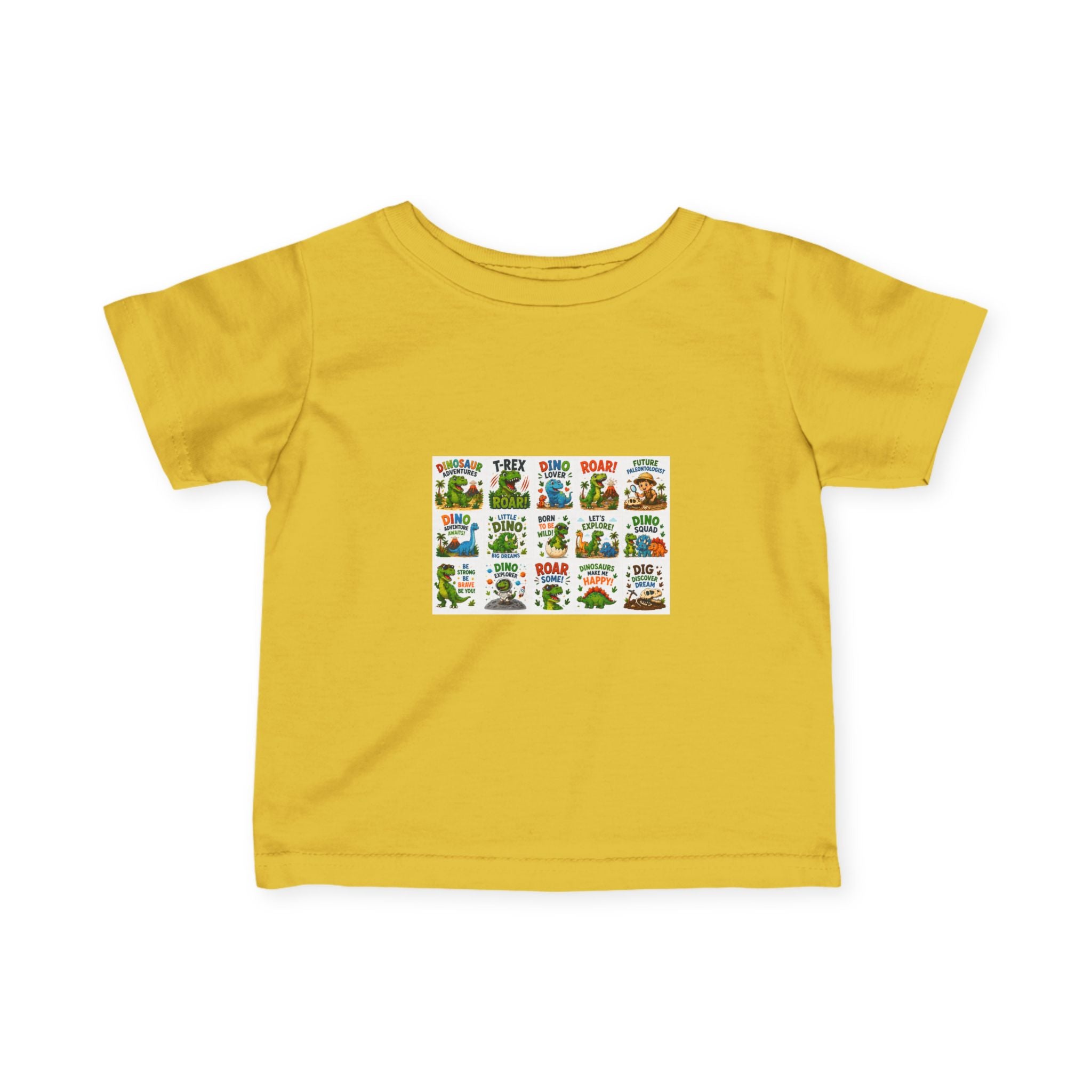 Infant Tee — Colorful Alphabet Animal Blocks Baby T-Shirt