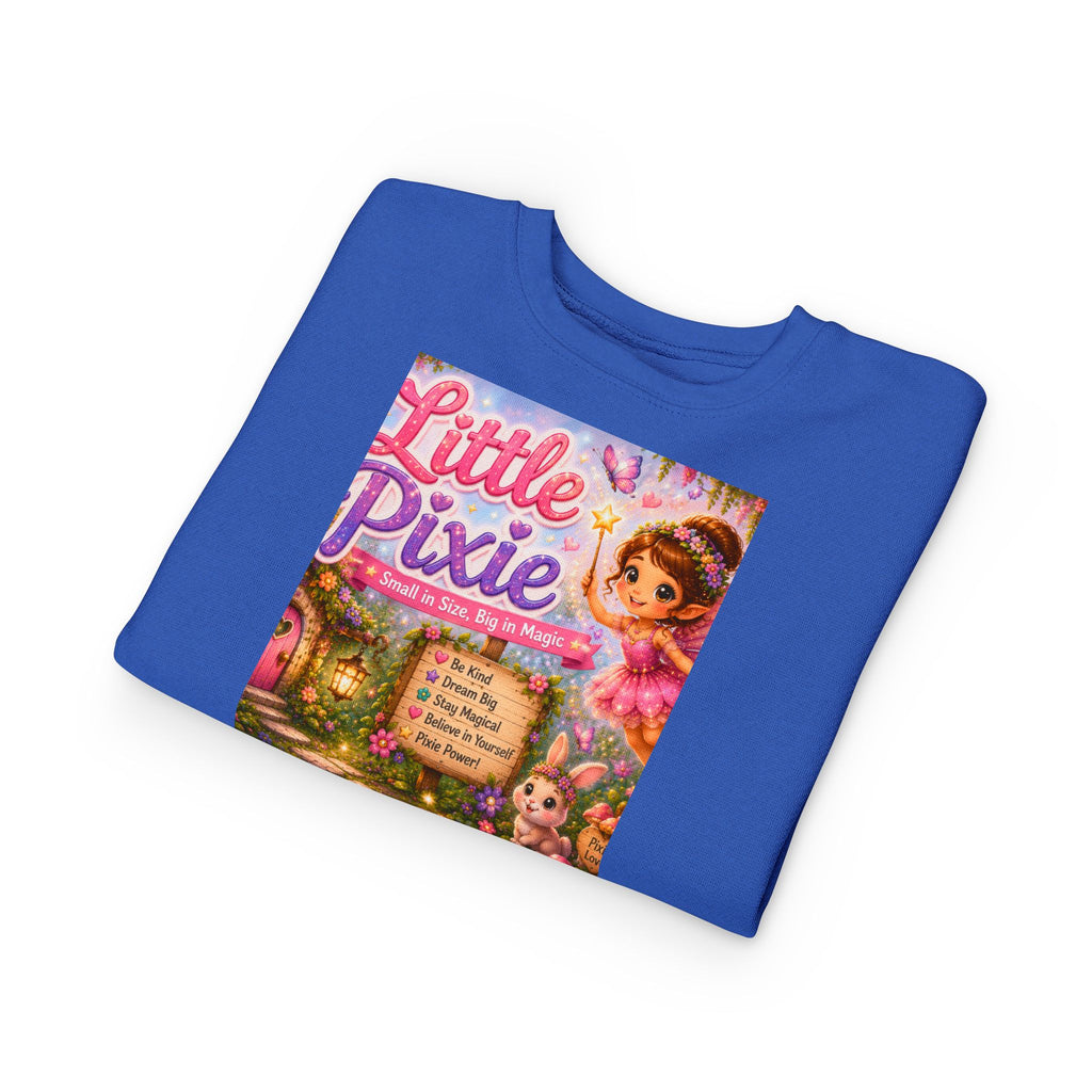 Little Pixie Toddler Sweatshirt - Cute Fairy Graphic Pullover for Kids
