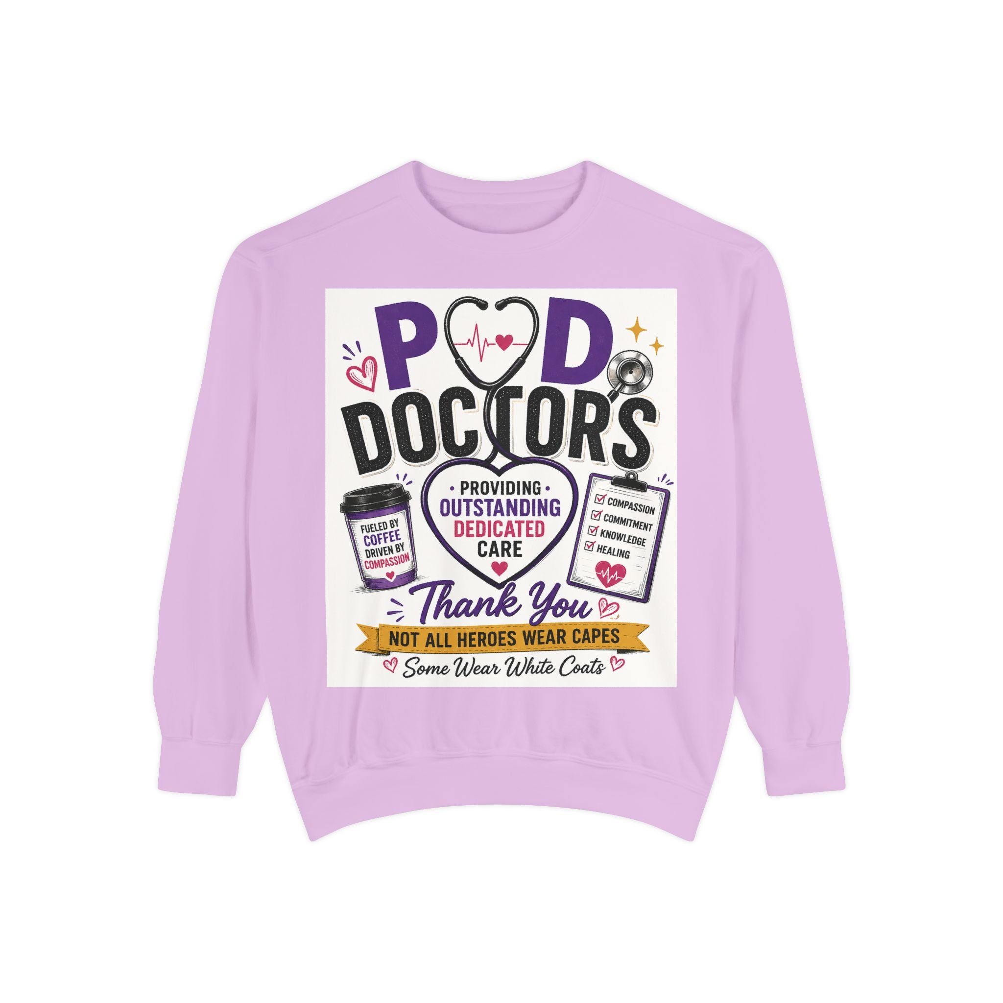 Podiatry Doctors "Thank You" Sweatshirt — Appreciation Crewneck