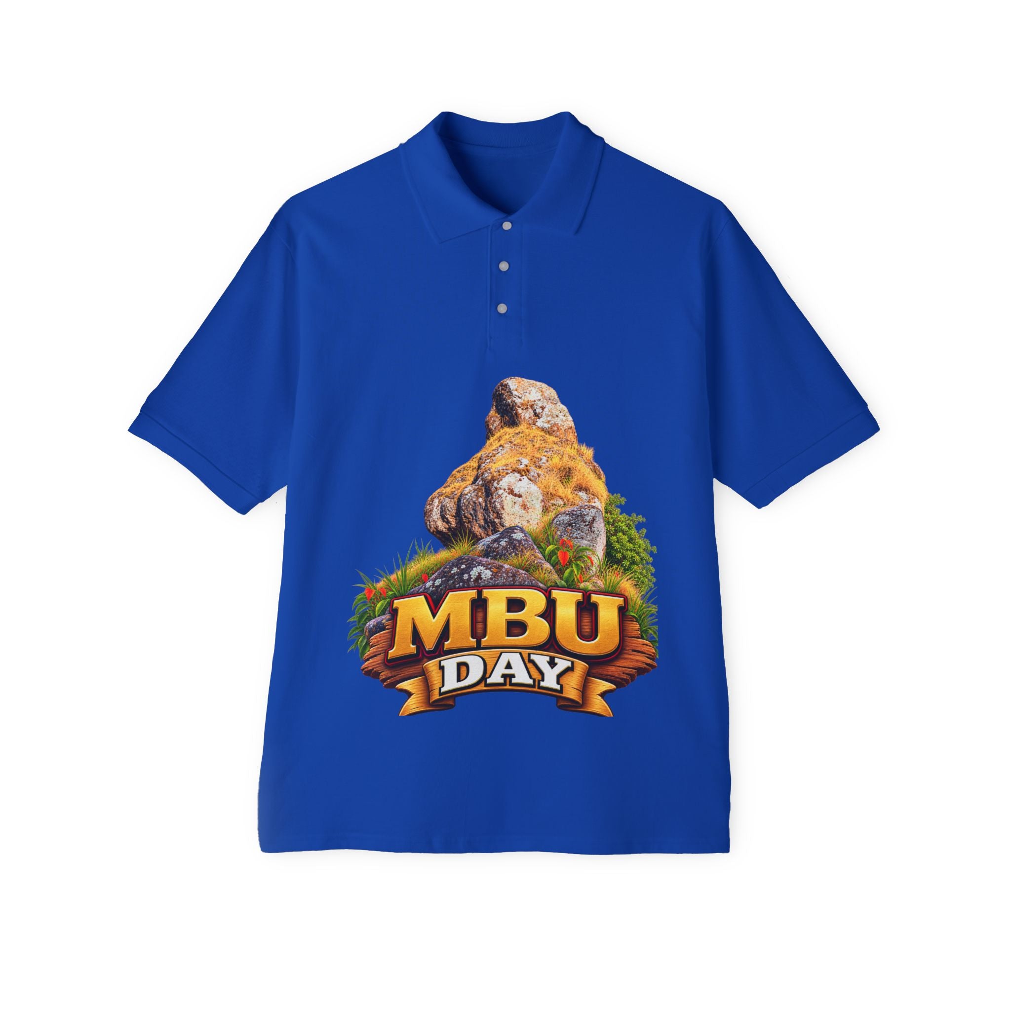 MBU Day Polo — 'United by Heritage, Inspired by Community' Men's Short-Sleeve Polo