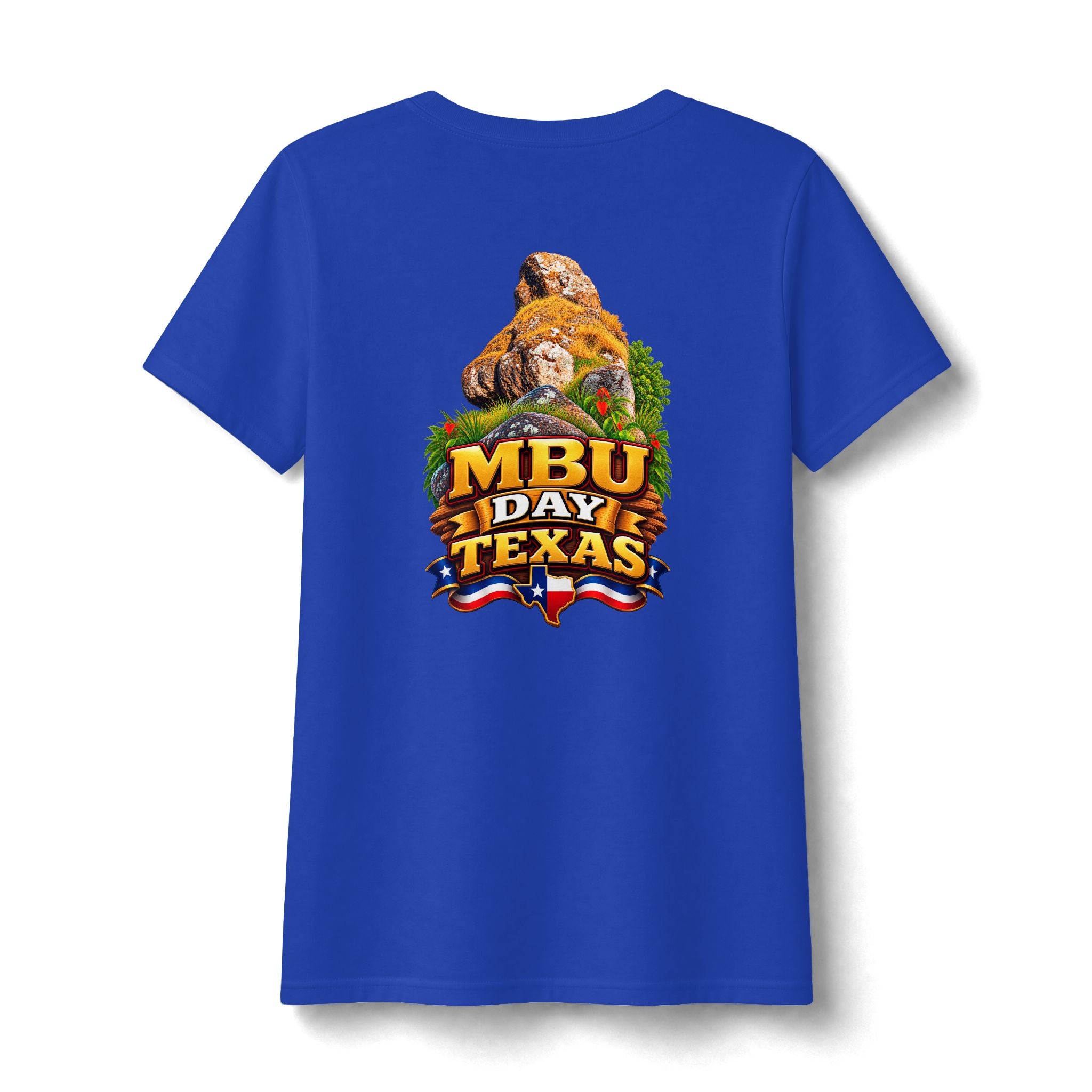 Mbu Day Texas V-Neck Tee — "Mbu Day: United by Heritage, Inspired by Community" Women's Shirt