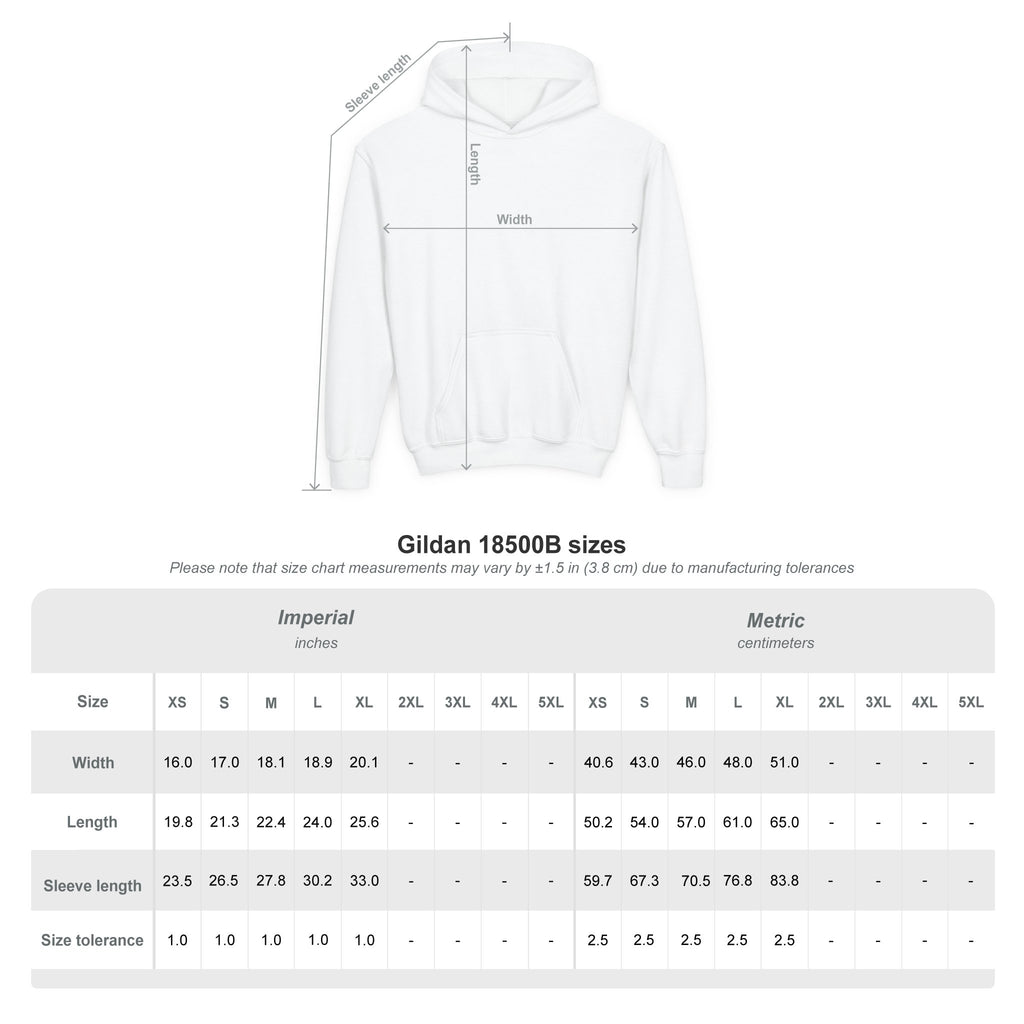 Be Kind Youth Hoodie – Encouraging Back-to-School Kids Sweatshirt