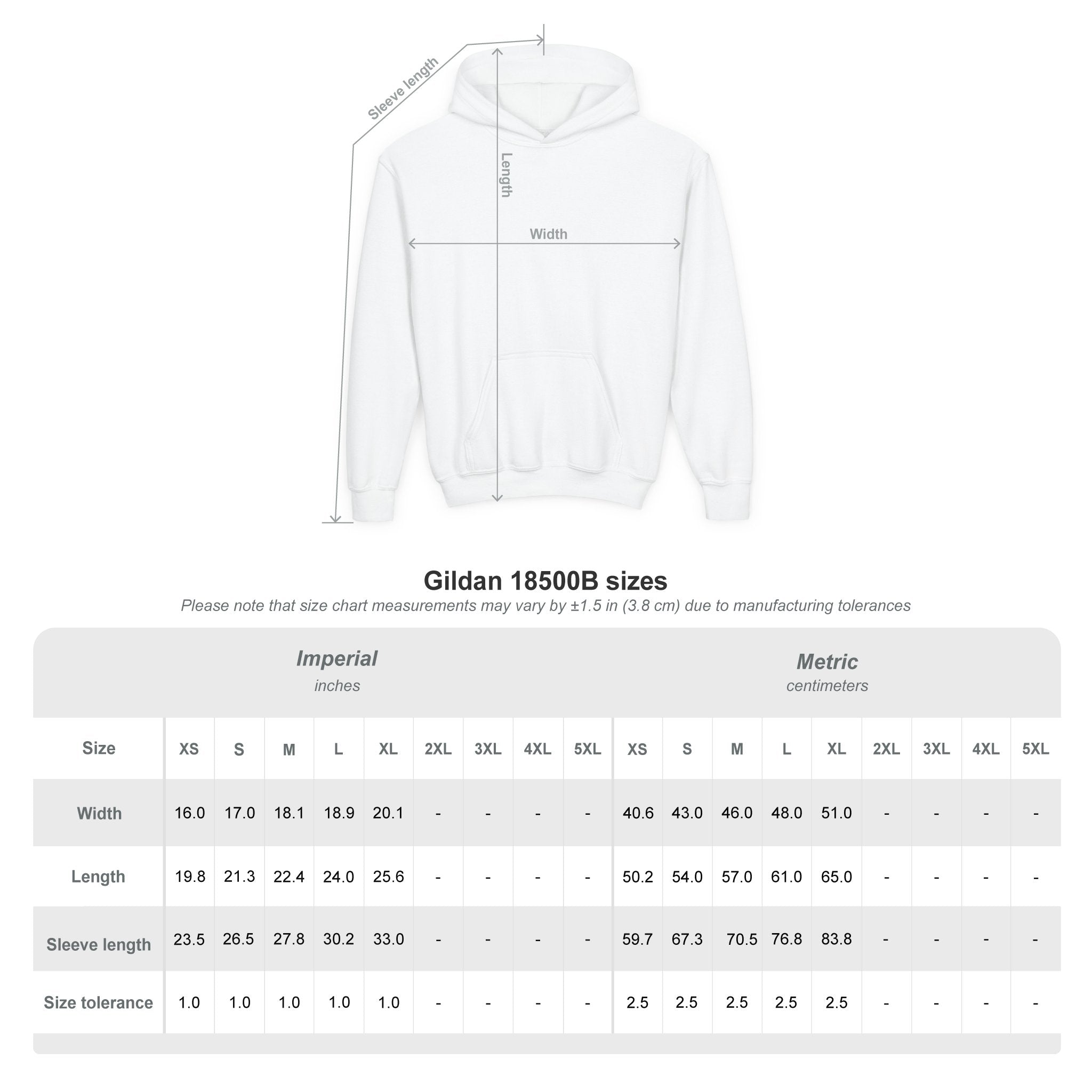 Be Kind Youth Hoodie – Encouraging Back-to-School Kids Sweatshirt