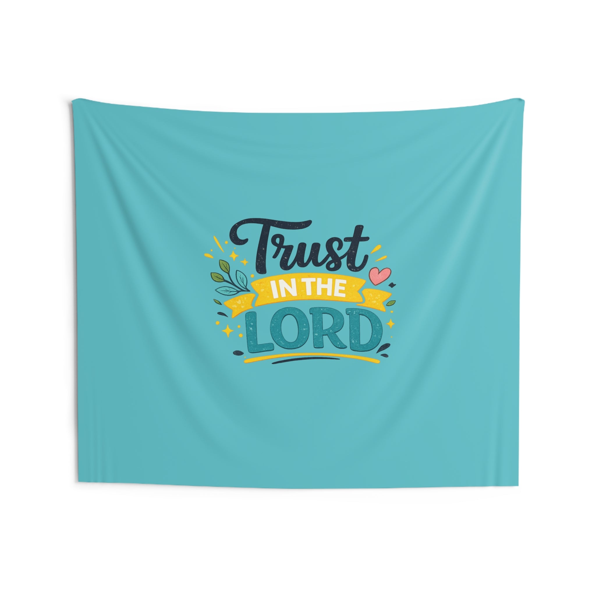 Trust in the Lord Wall Tapestry — Inspirational Christian Home Decor