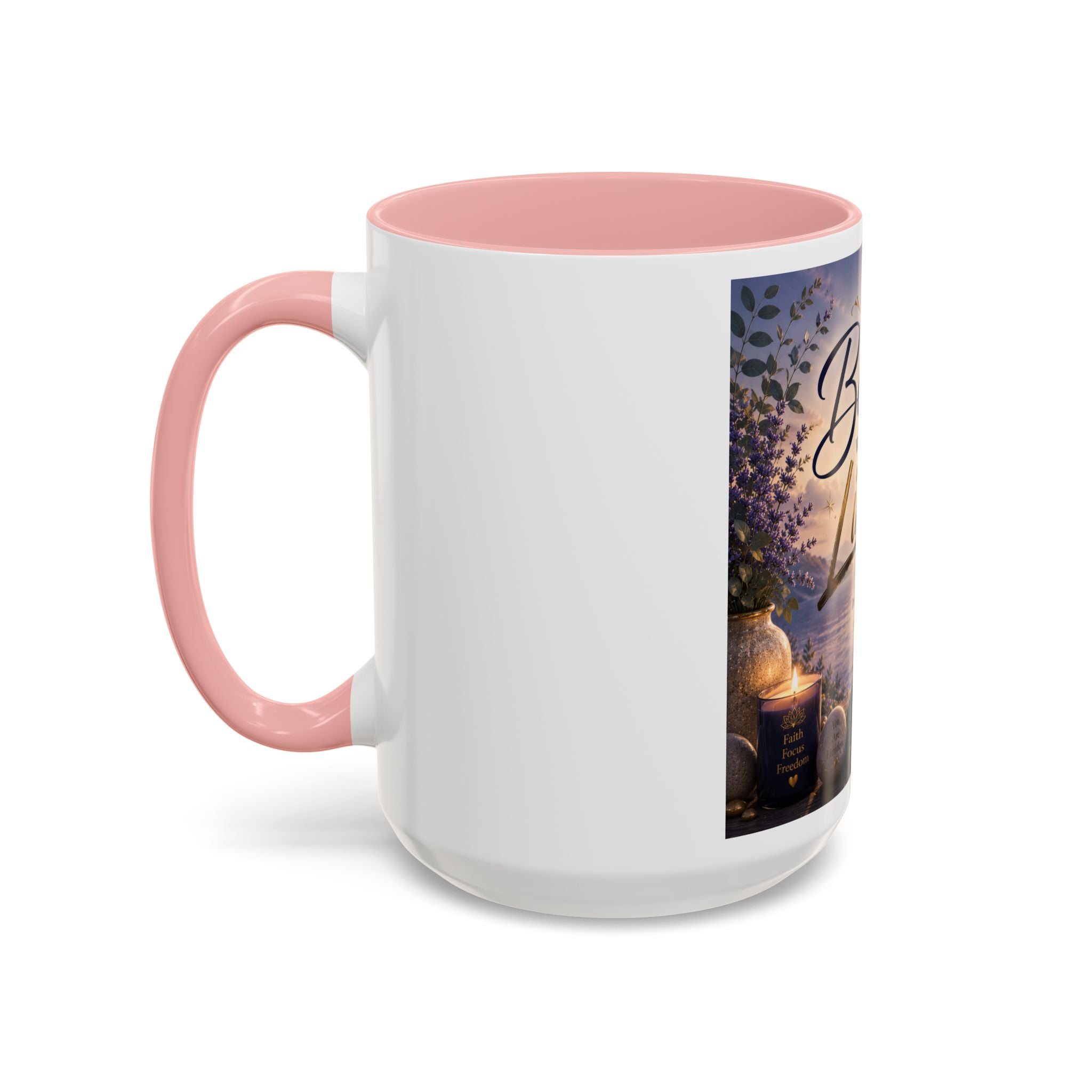 Believe Without Limits Coffee Mug — Inspirational Motivational Ceramic Mug (11/15oz)