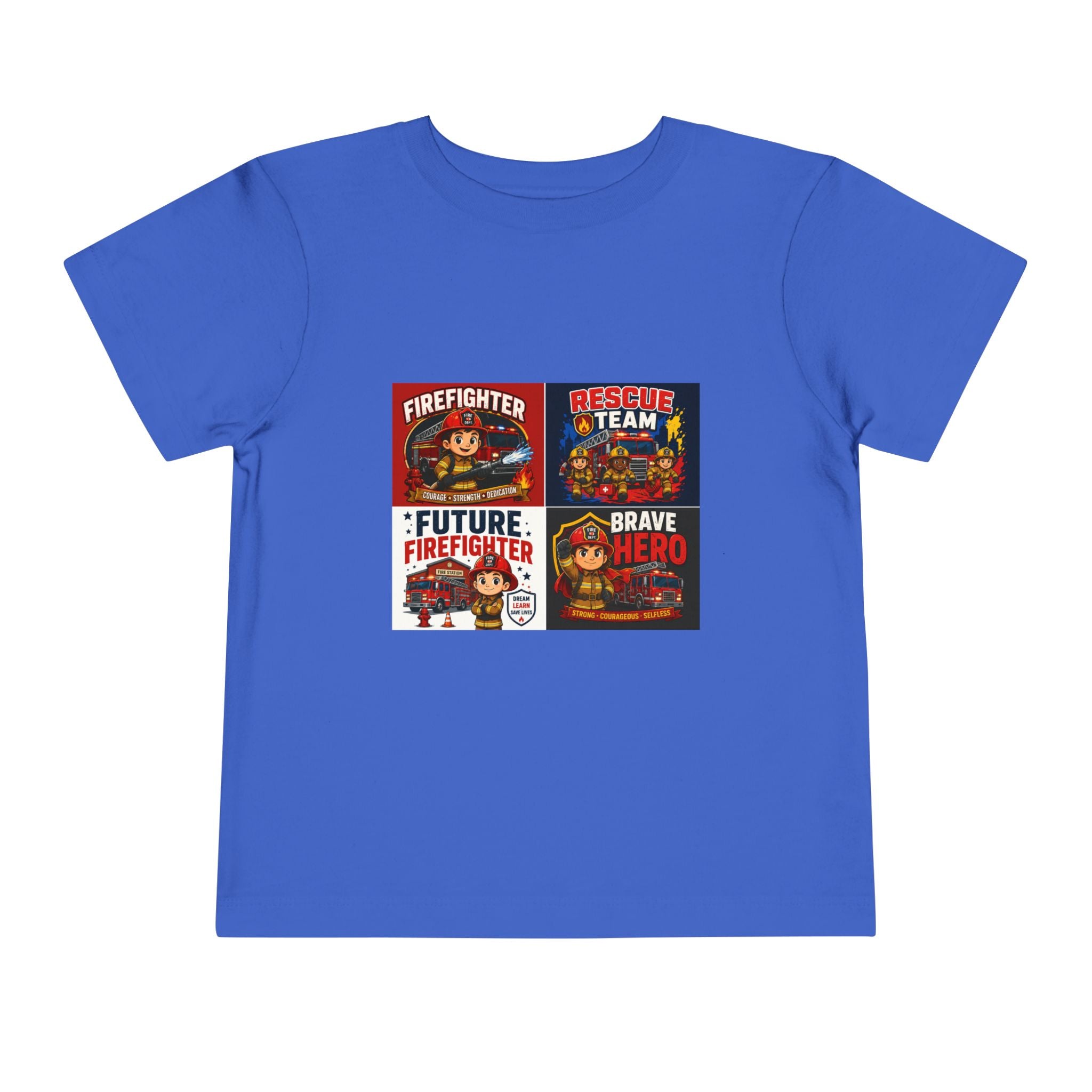 Toddler Firefighter Tee – "Future Firefighter" Rescue Team Brave Hero Kids Shirt