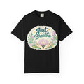 Just Breathe T-Shirt — Floral Lotus Mindfulness Tee