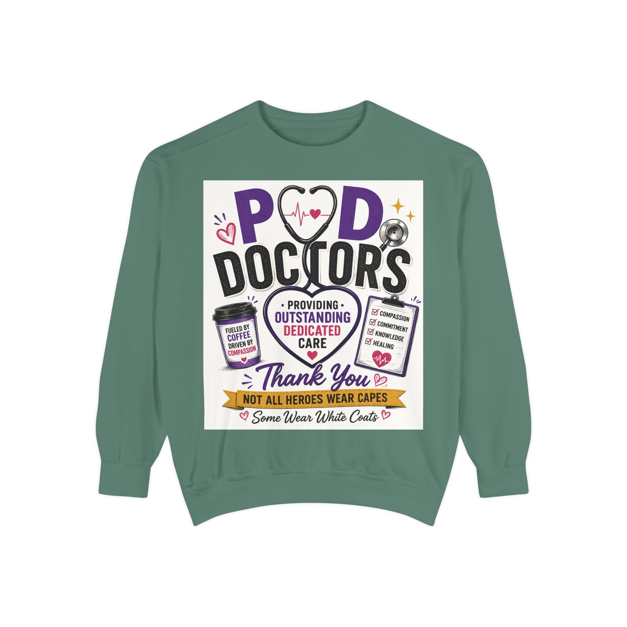Podiatry Doctors "Thank You" Sweatshirt — Appreciation Crewneck