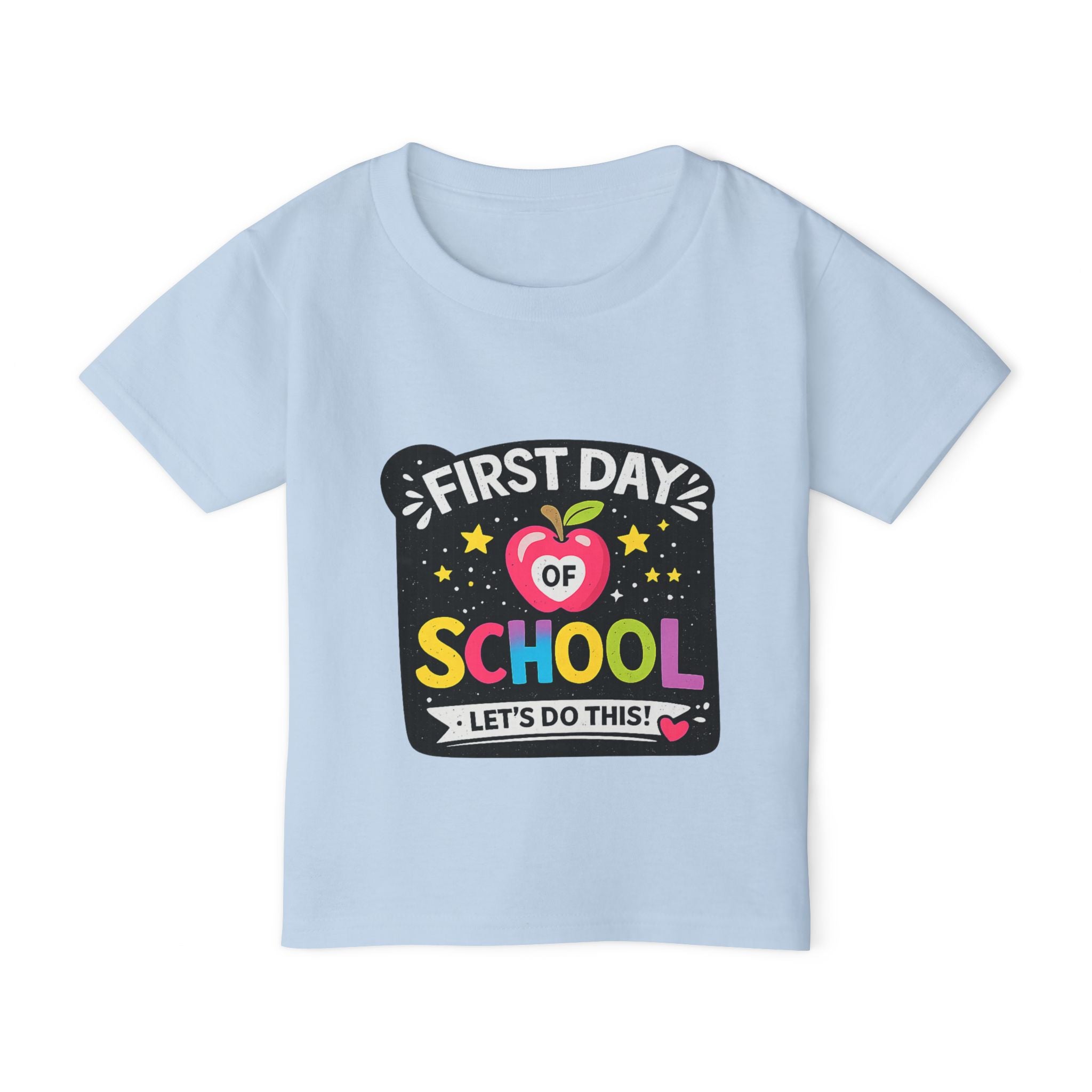 First Day of School Toddler T-Shirt — "Let's Do This!" Back-to-School Tee