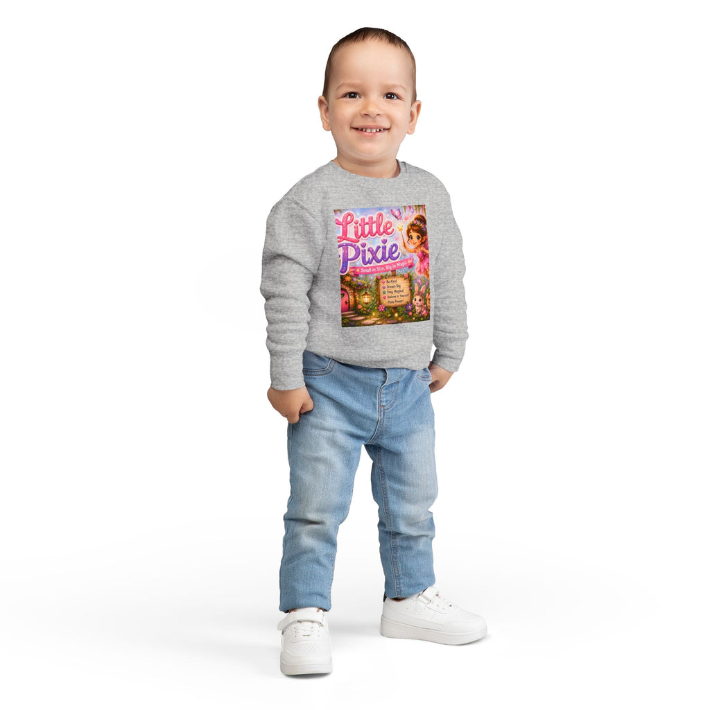 Little Pixie Toddler Sweatshirt - Cute Fairy Graphic Pullover for Kids