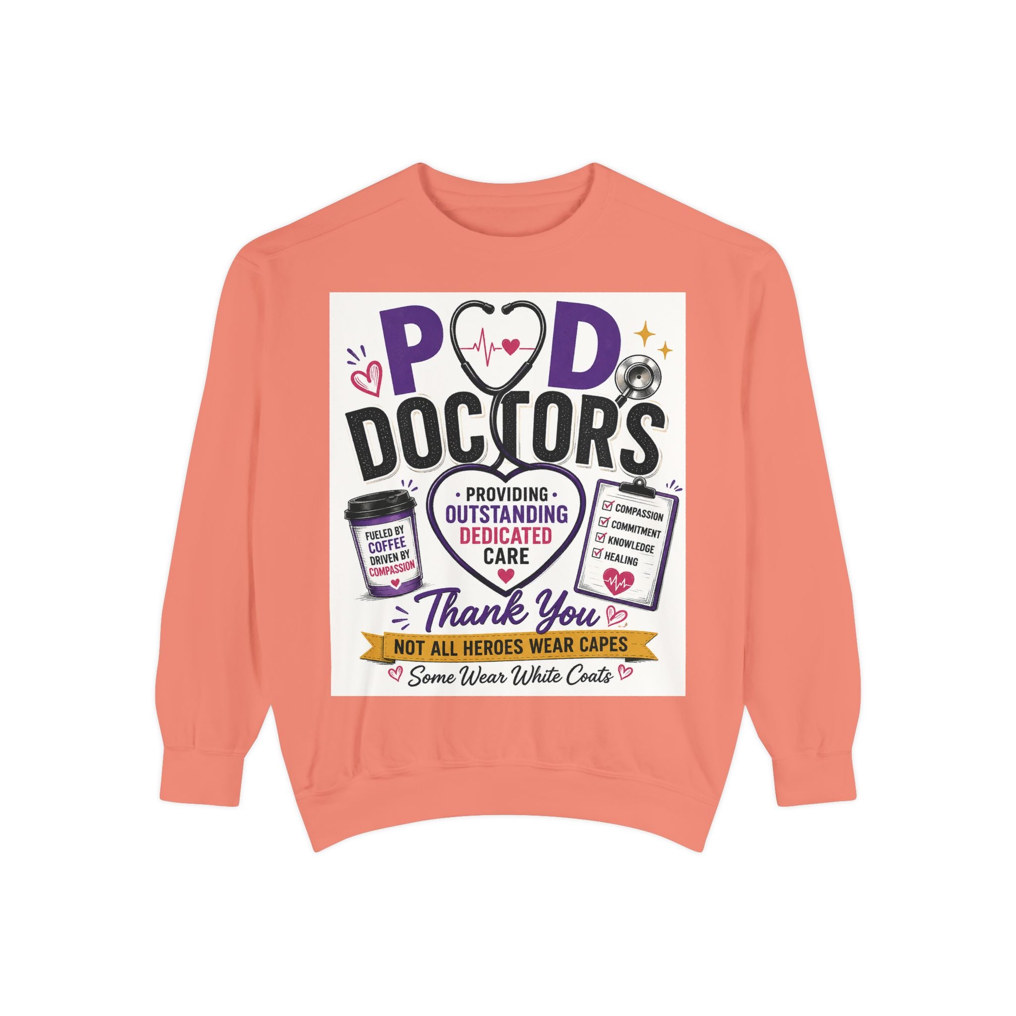 Podiatry Doctors "Thank You" Sweatshirt — Appreciation Crewneck