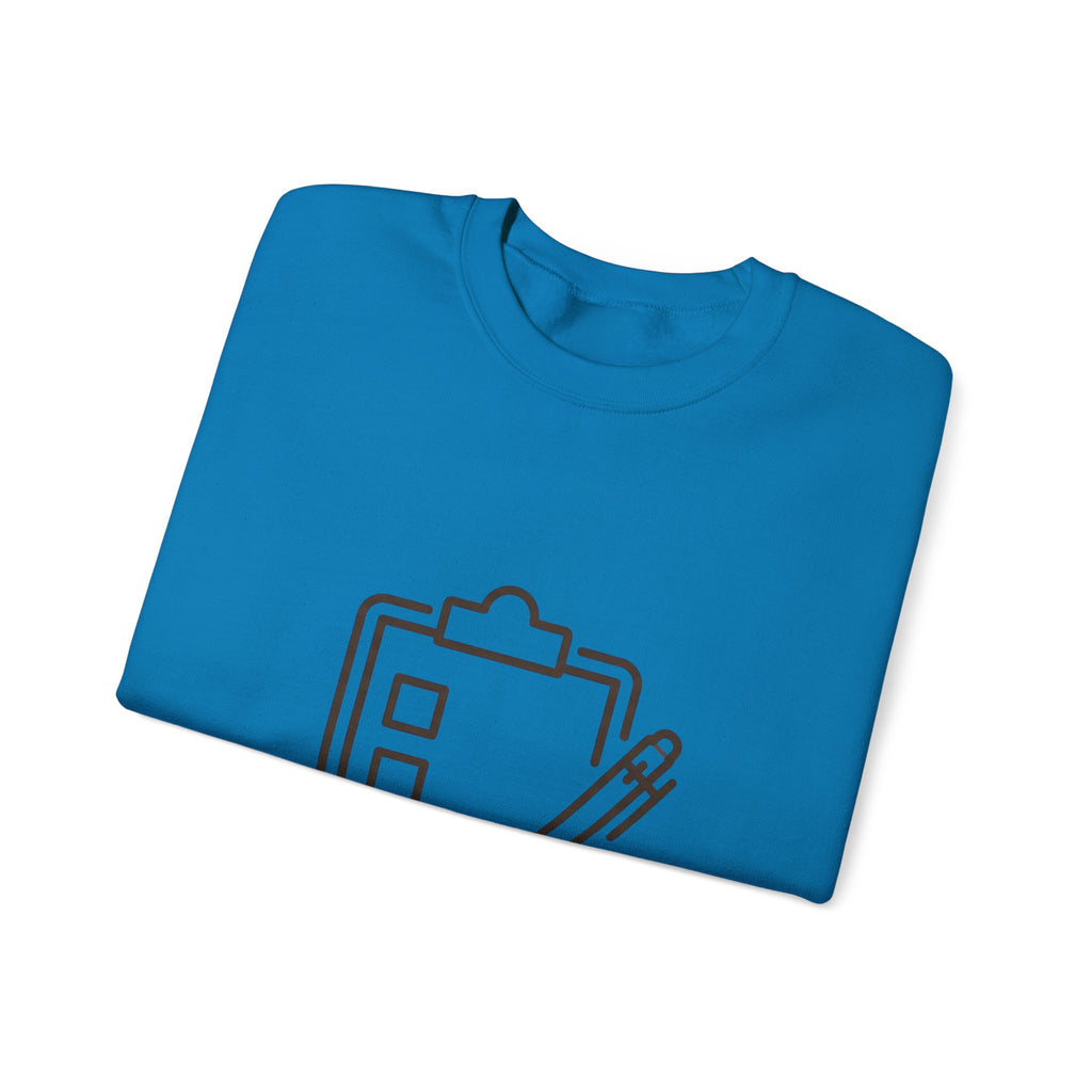 Checklist Crewneck Sweatshirt — Minimal Planner Icon Pullover