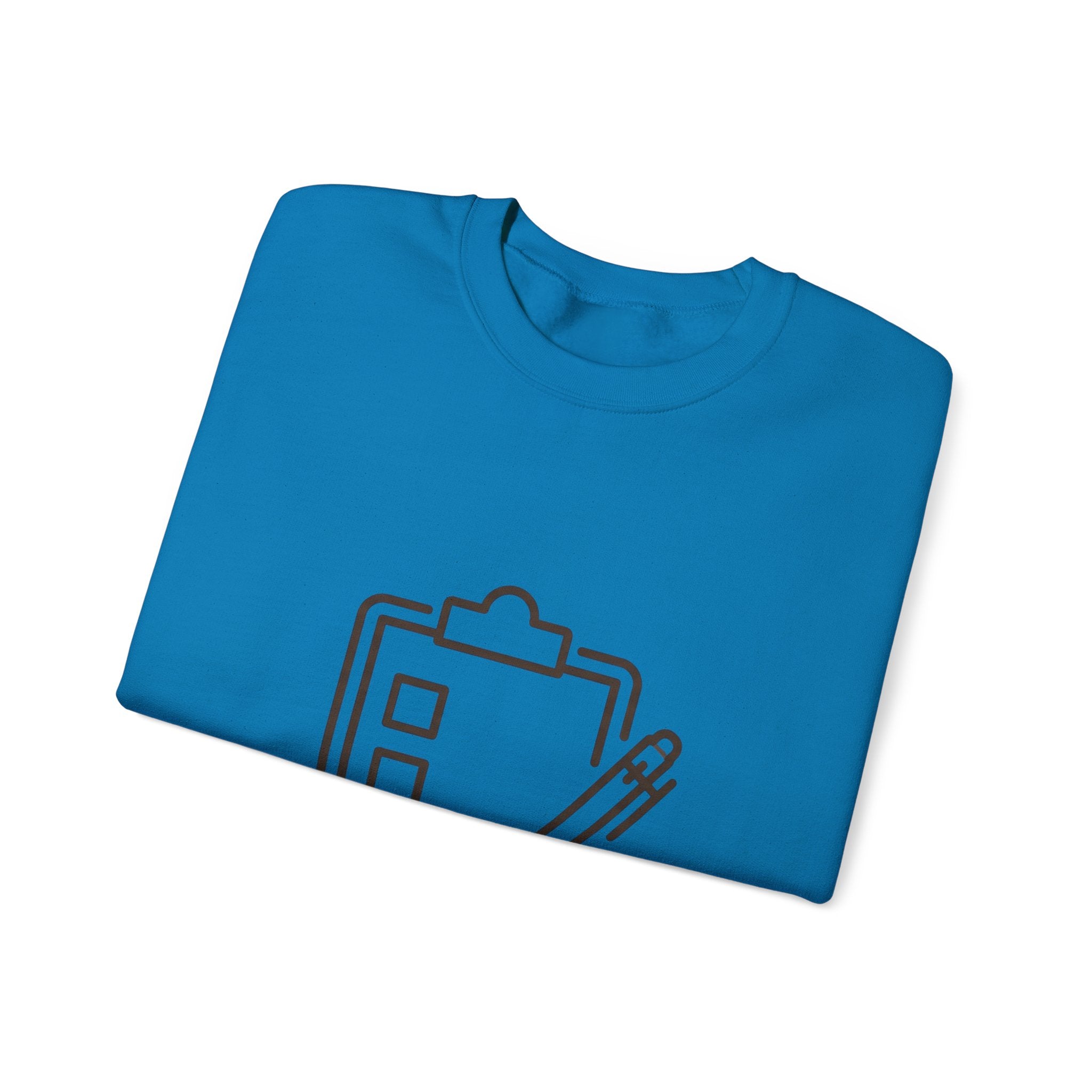 Checklist Crewneck Sweatshirt — Minimal Planner Icon Pullover
