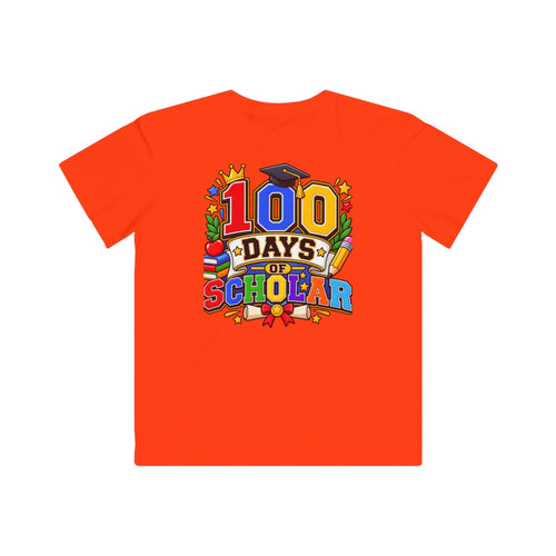 100 Days of School Kids Tee — Colorful Scholastic Celebration Shirt