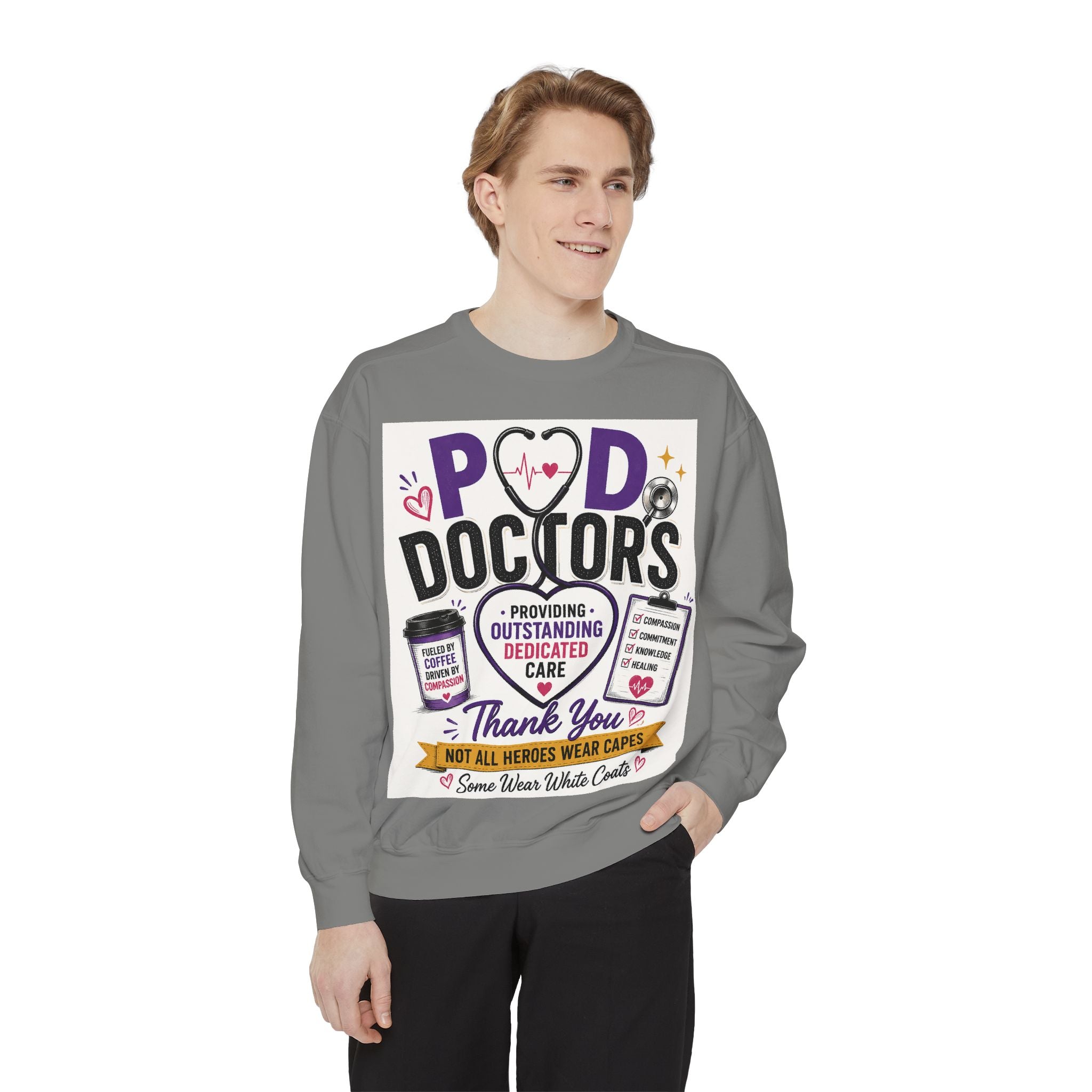 Podiatry Doctors "Thank You" Sweatshirt — Appreciation Crewneck
