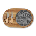 Medication Safety Matters Engraved Serving Board | Perfect Gift for Pharmacists