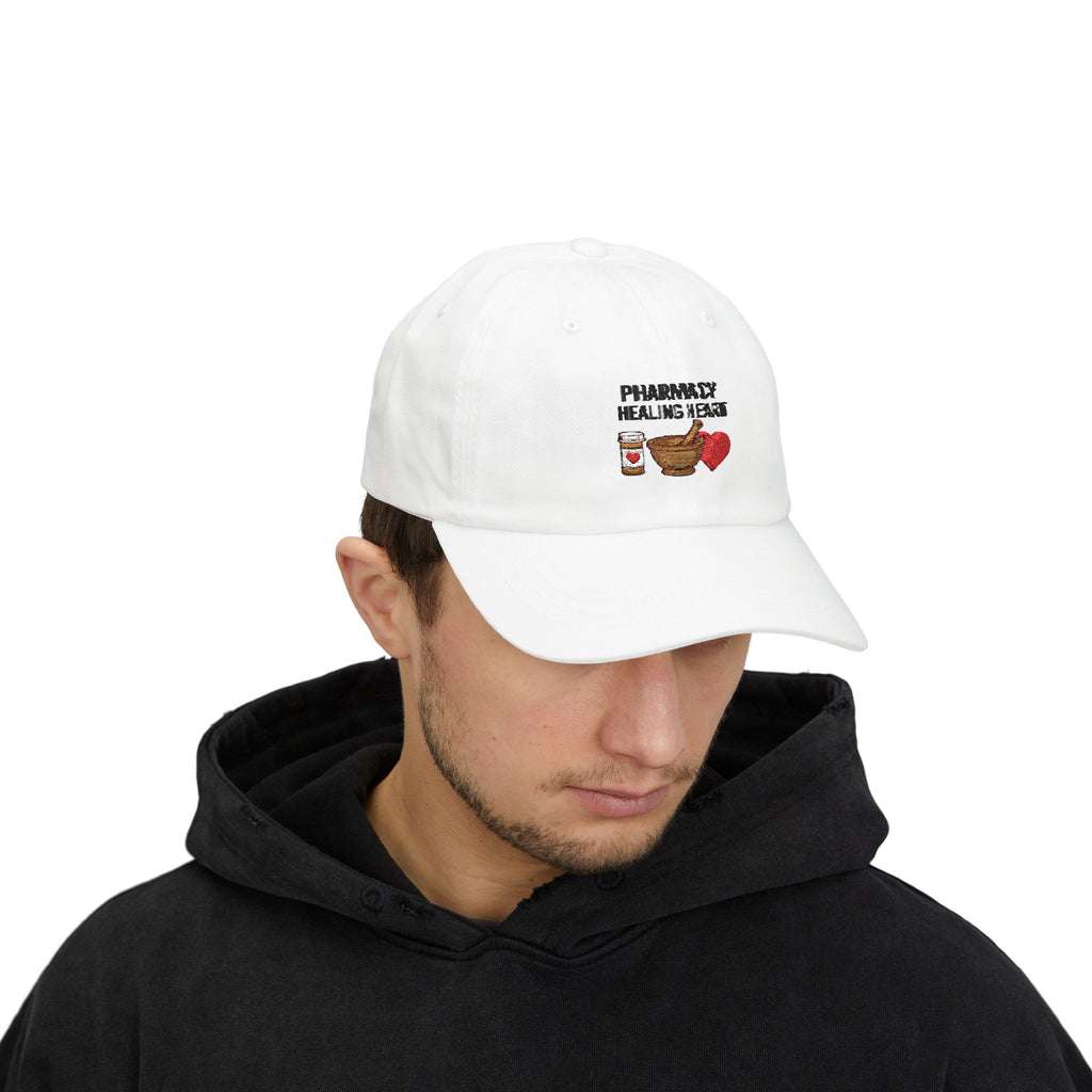 Pharmacy Healing Heart Dad Cap – Cute Pharmacist Gift Hat