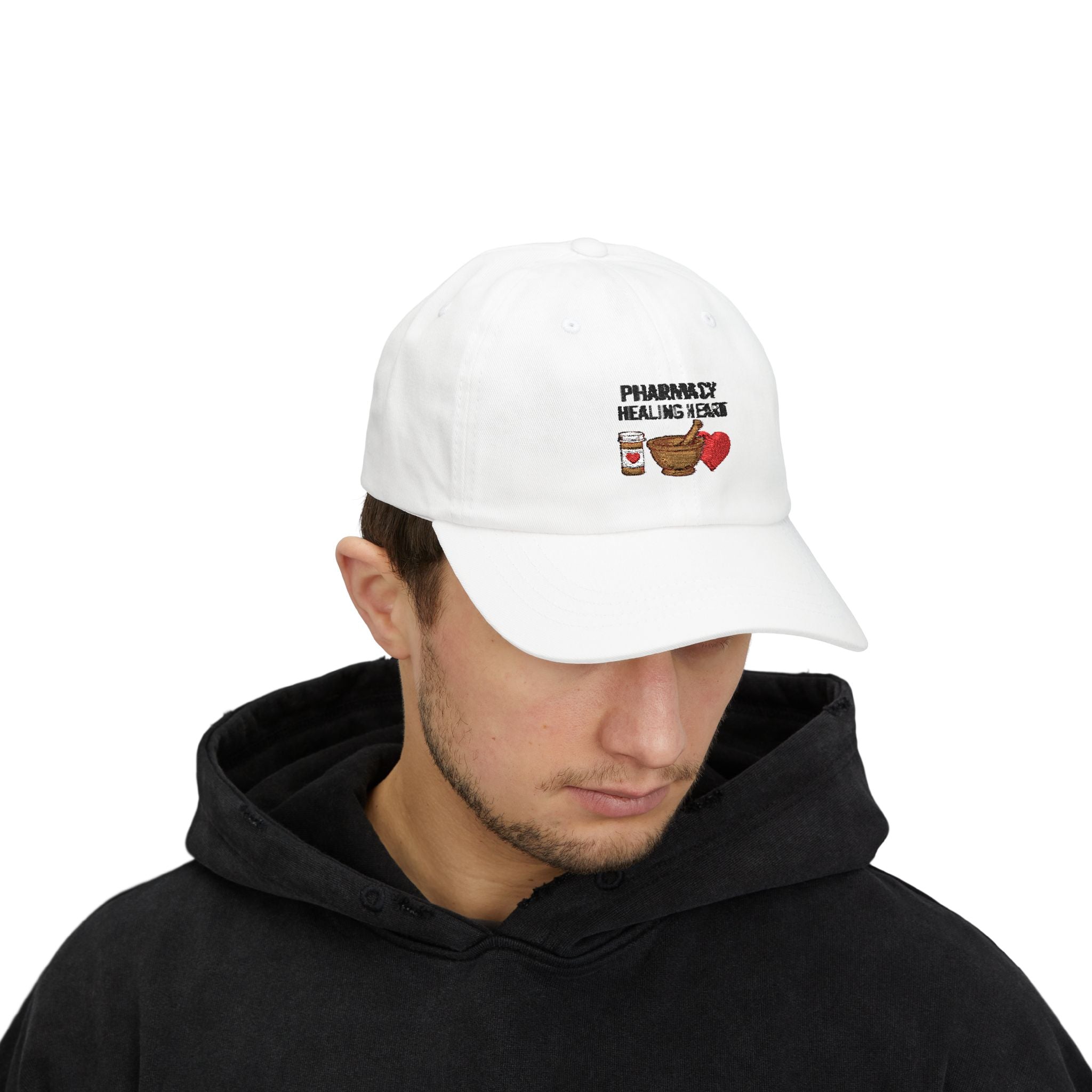 Pharmacy Healing Heart Dad Cap – Cute Pharmacist Gift Hat