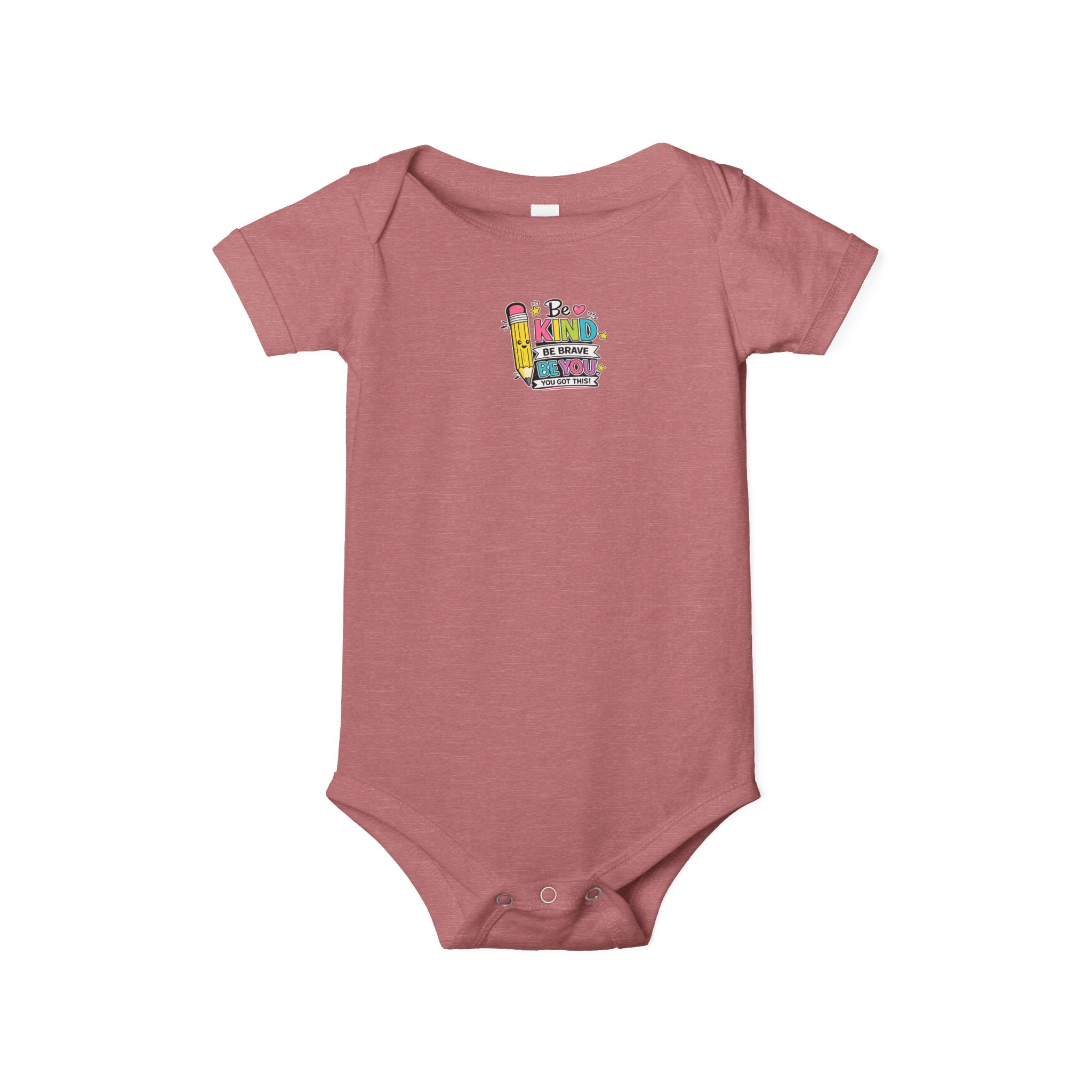 Infant Onesie - Colorful Stacked Books "Read to Me" Baby Bodysuit