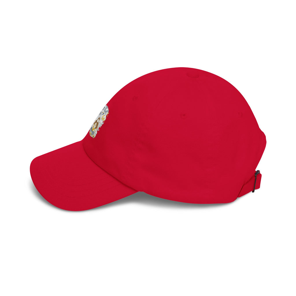 Dad Cap — "Best Mom & Dad" Cute Family Cartoon Baseball Hat