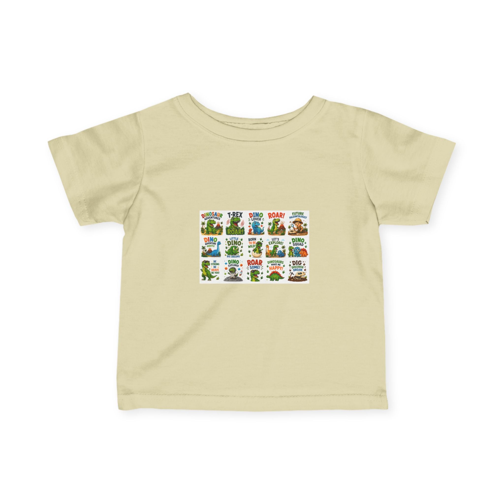 Infant Dinosaur  Fine Jersey Tee