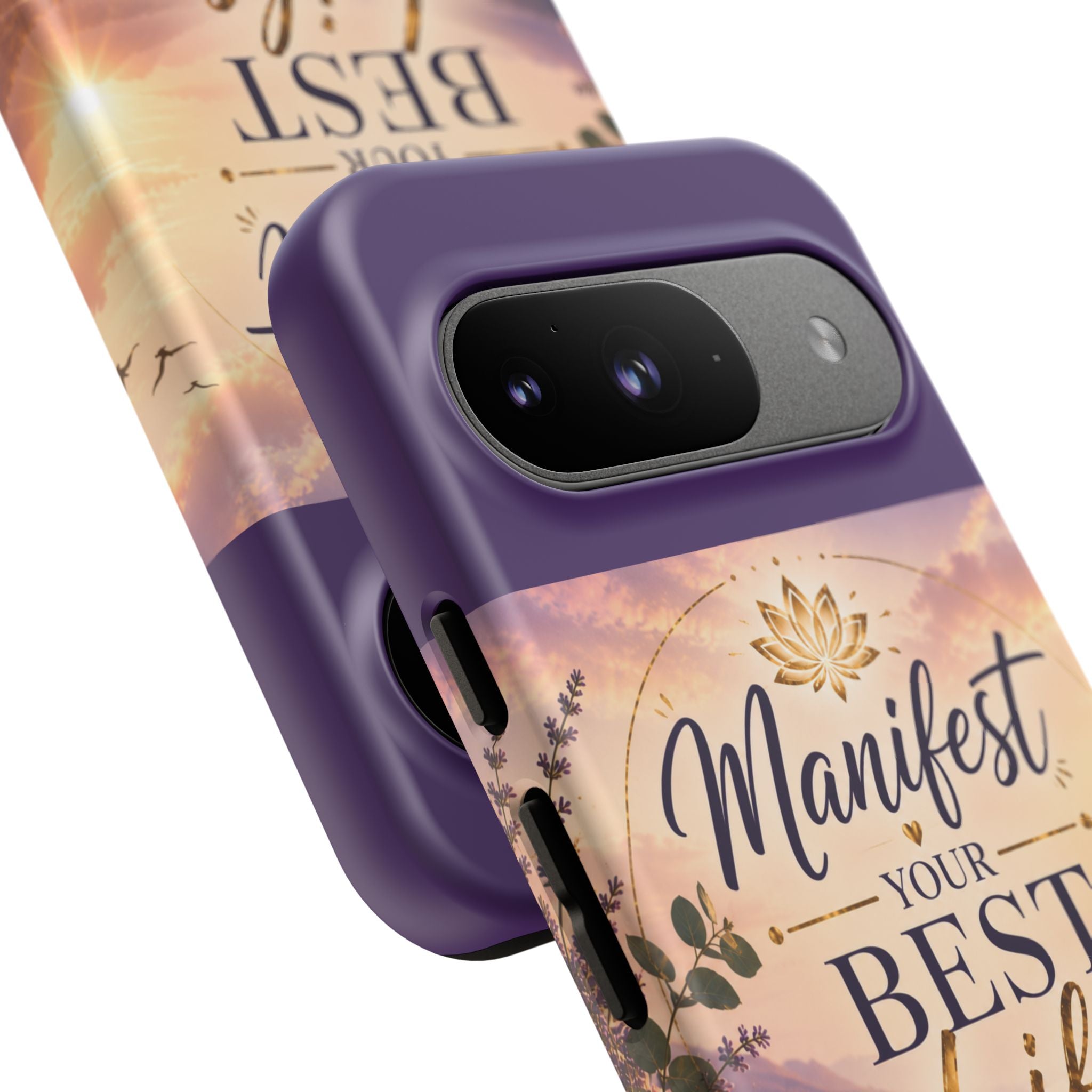 Manifest Your Best Life Phone Case — Inspirational Spiritual Protective Cover