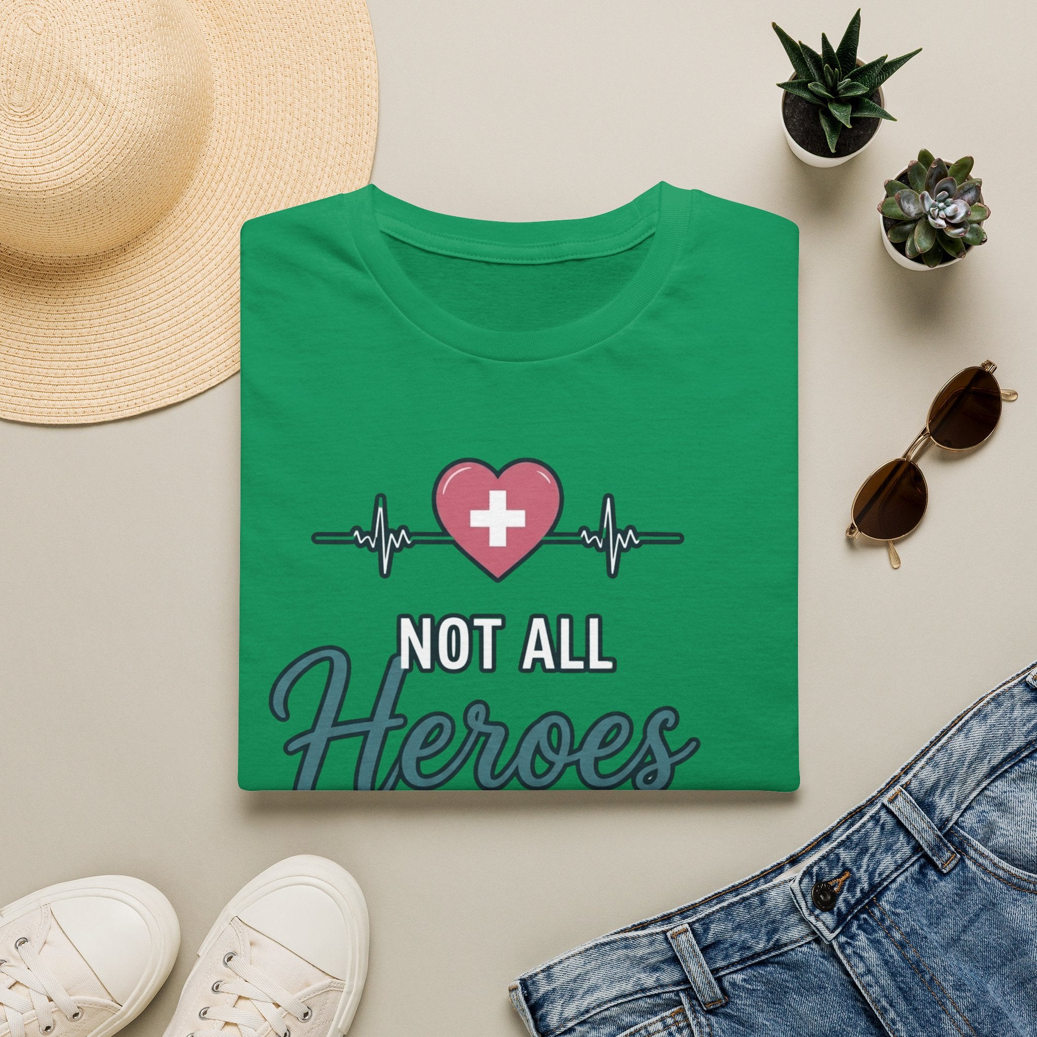 Nurse 'Not All Heroes Wear Capes' T-Shirt