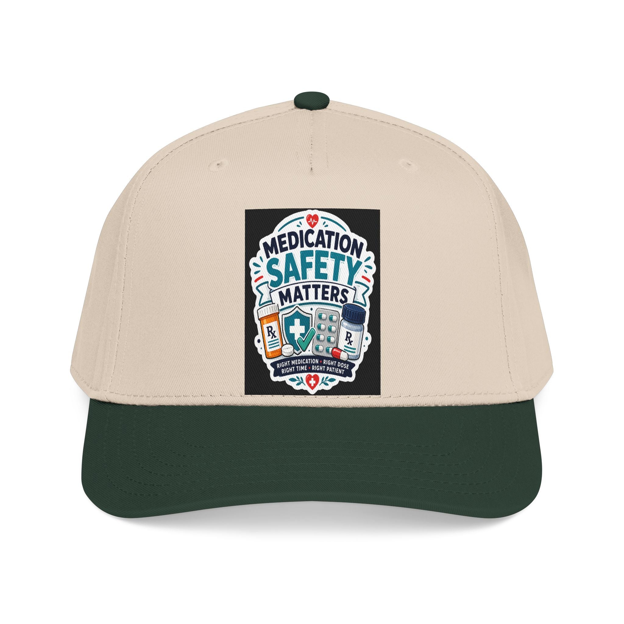 Medication Safety Matters Baseball Cap - Pharmacy & Nurse Awareness Hat
