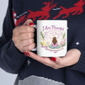 Mindful Witch Ceramic Mug — "I Am Peaceful" Mystical Meditation Coffee Cup (11oz & 15oz)